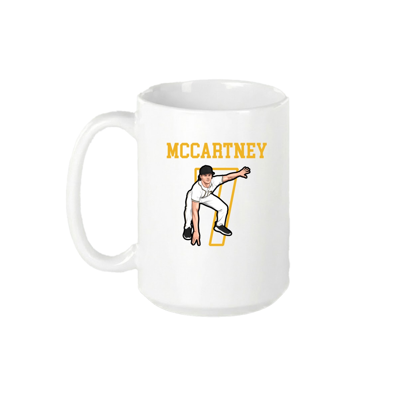 15oz Coffee Mug — Shirsey in White