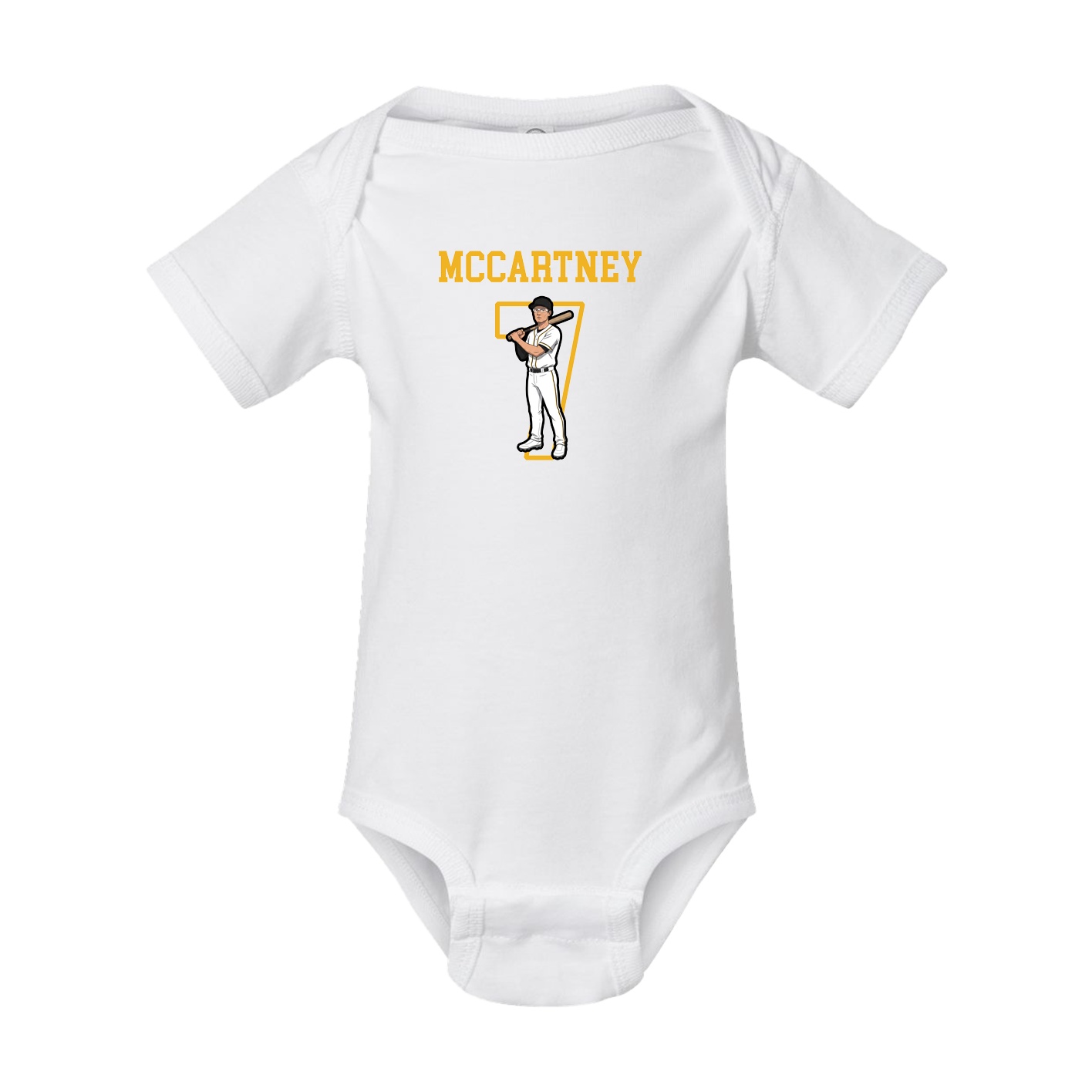 Baby Onesie — Shirsey in White