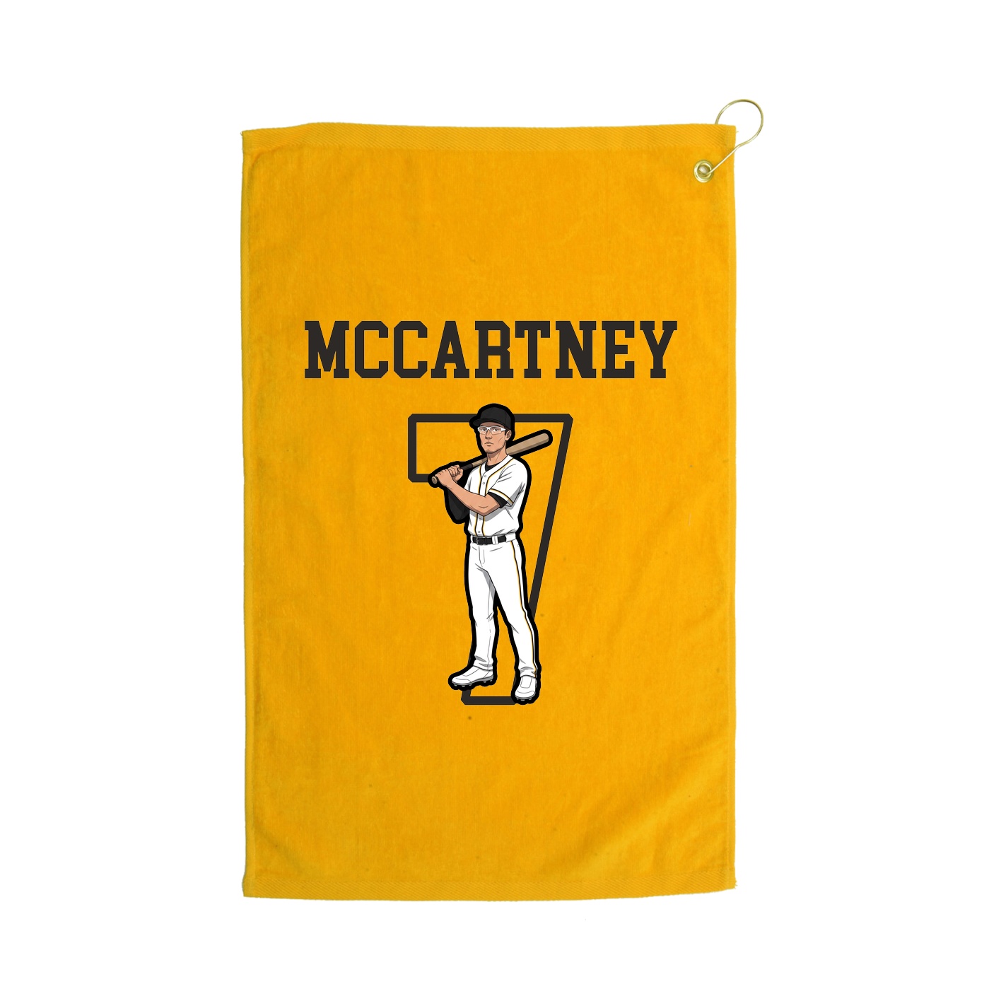 Golf Towel — Shirsey in Gold