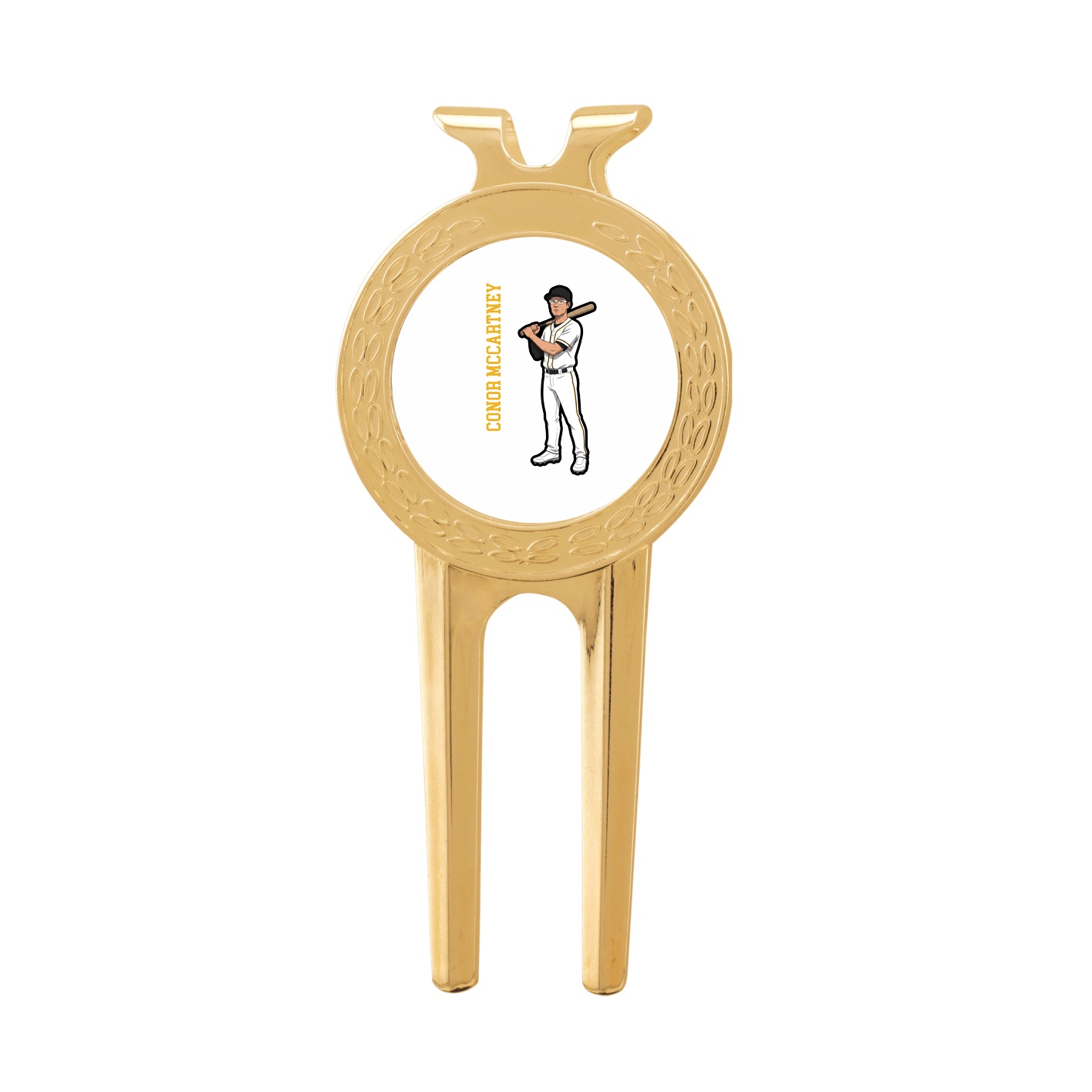 Divot Tool with Ball Marker — Name Vertical in Classic