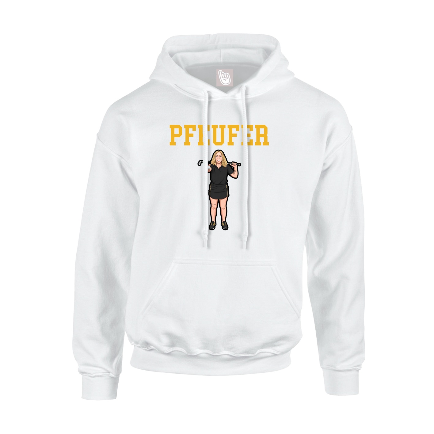 Youth Hoodie — Shirsey in White