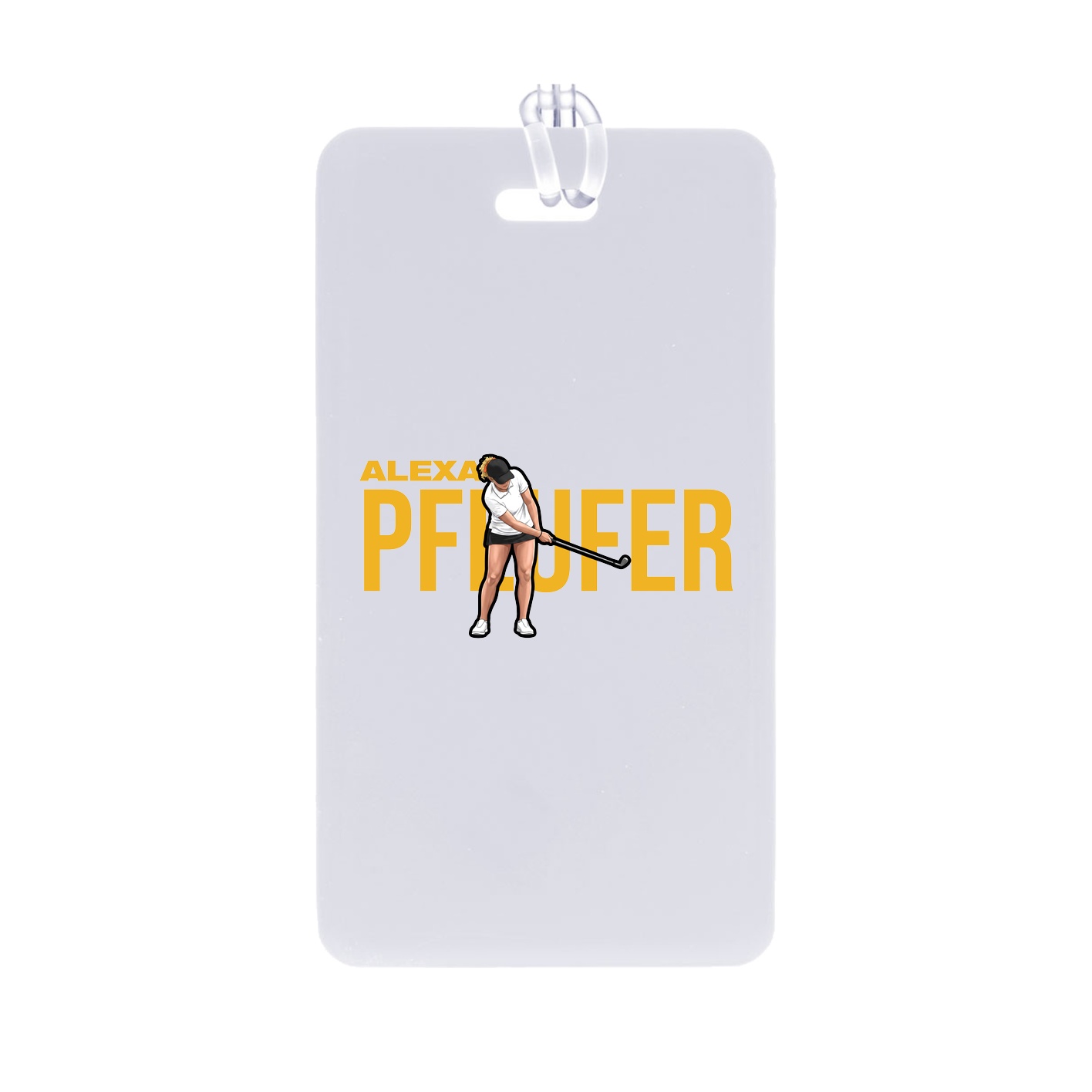 Bag Tag — Player Name in Classic