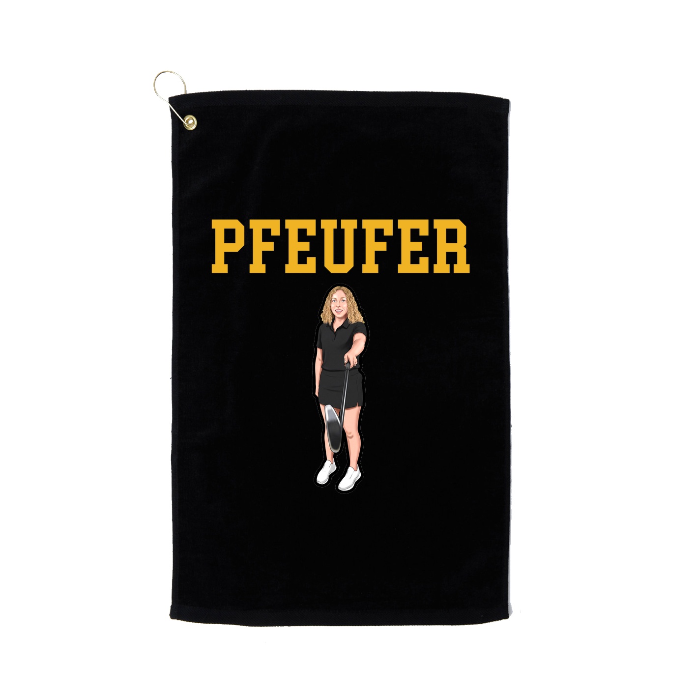 Golf Towel — Shirsey in Black