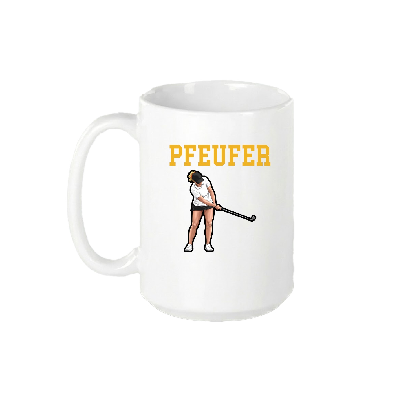 15oz Coffee Mug — Shirsey in White