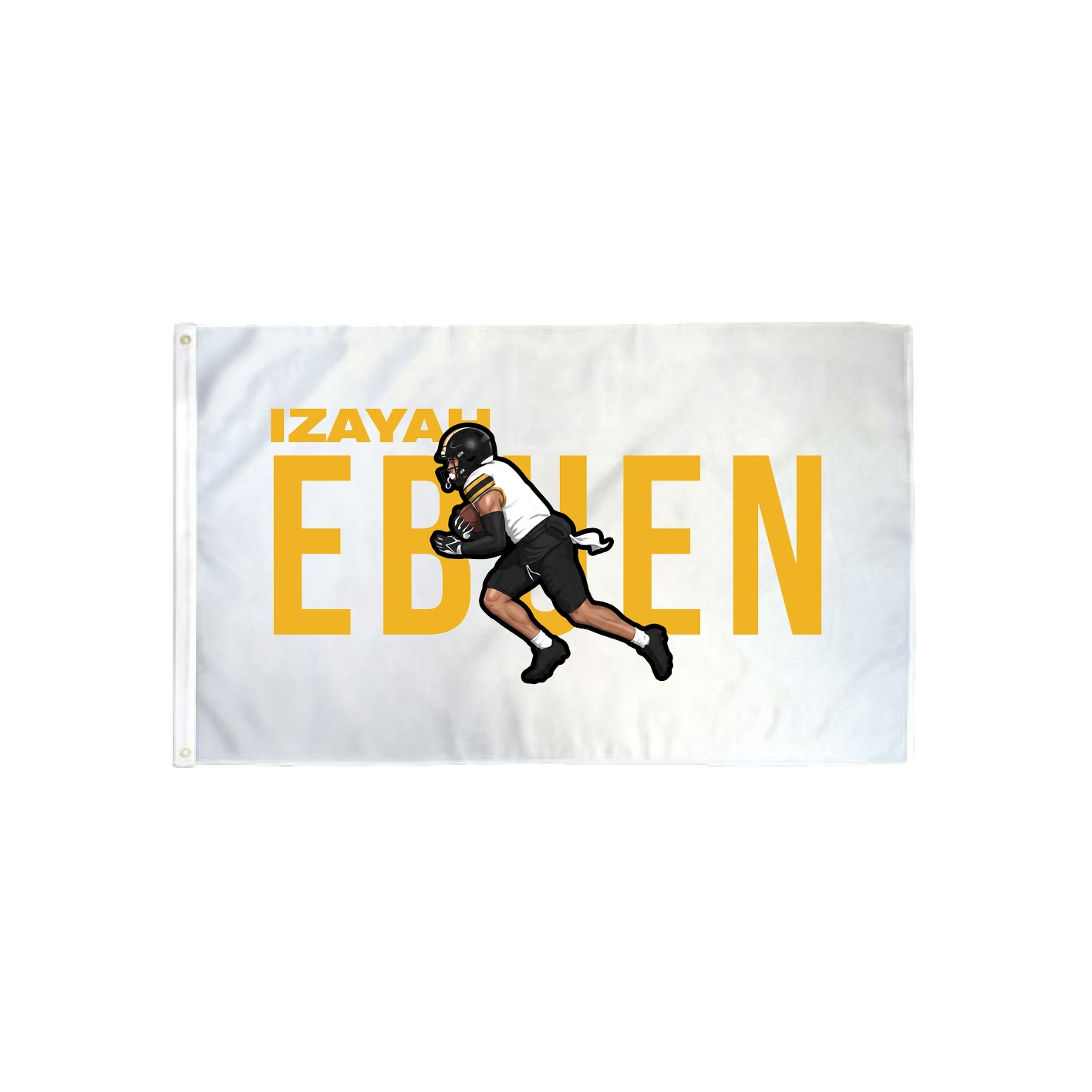 3x5 Flag — Player Name in Classic