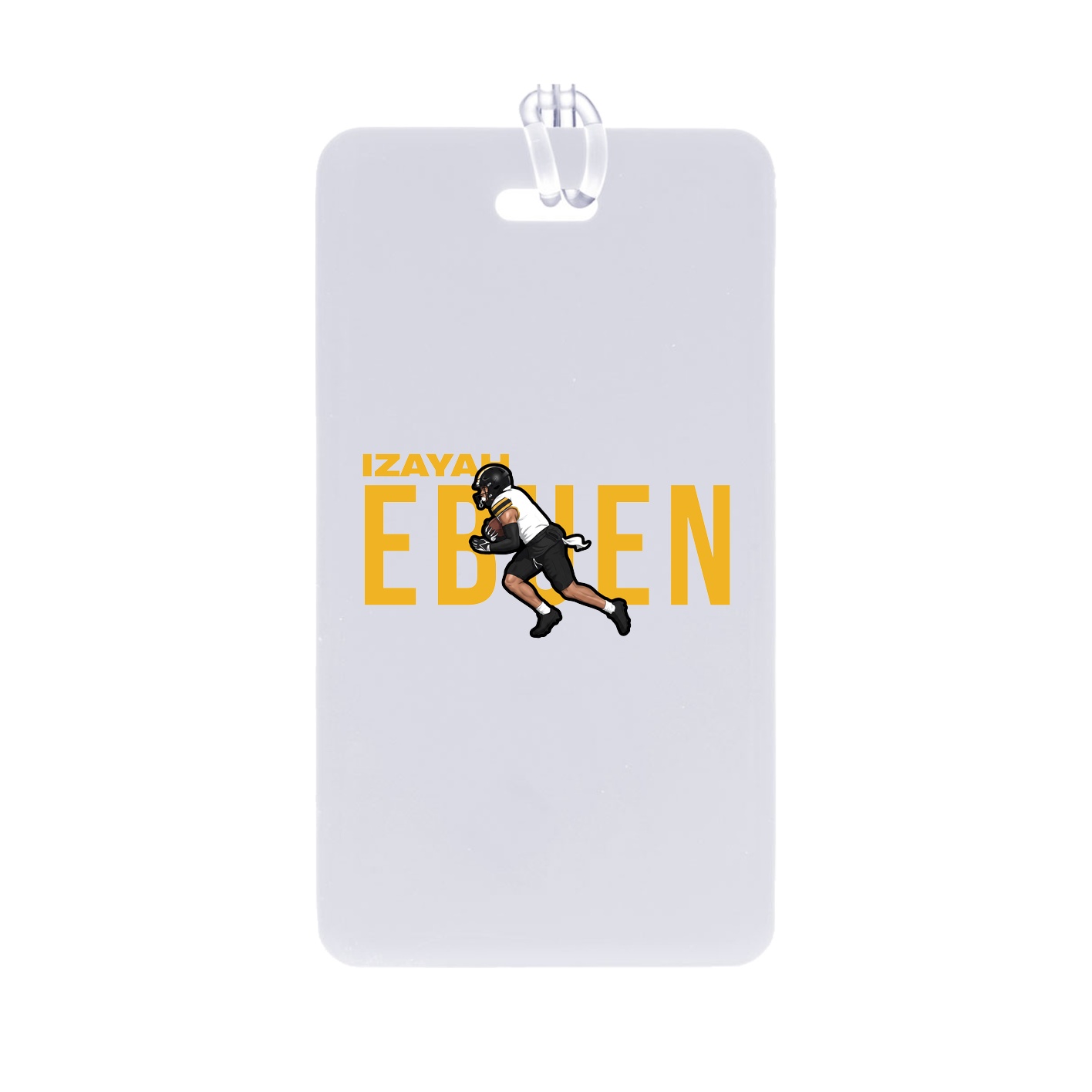 Bag Tag — Player Name in Classic