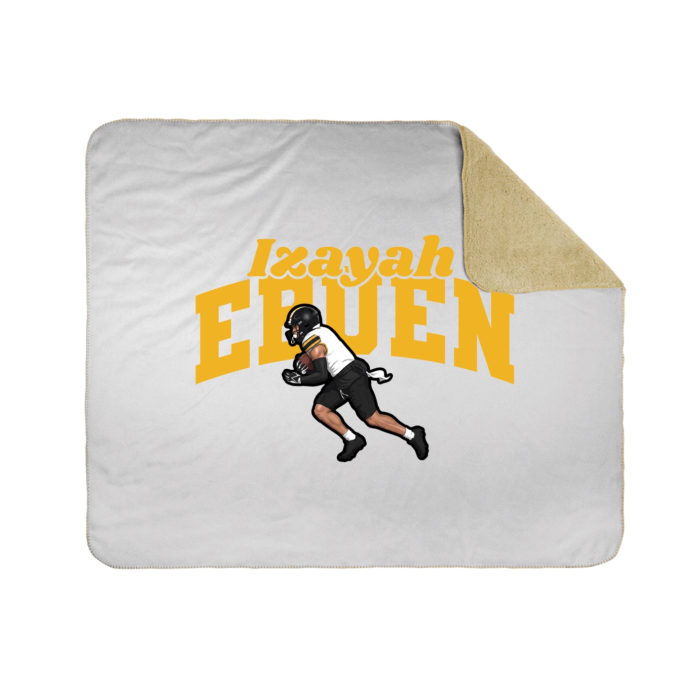 Throw Blanket — Signature Arch in White