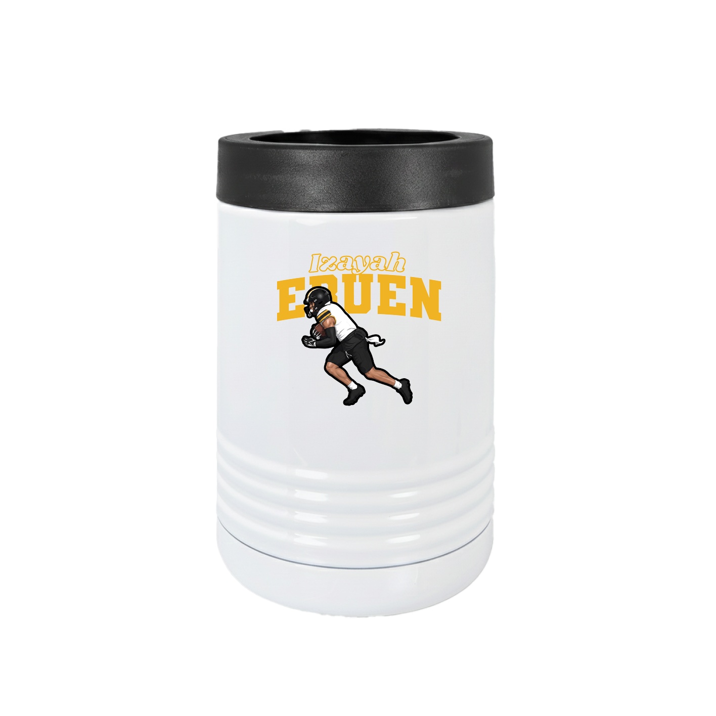 Beverage Holder — Name Arch in White