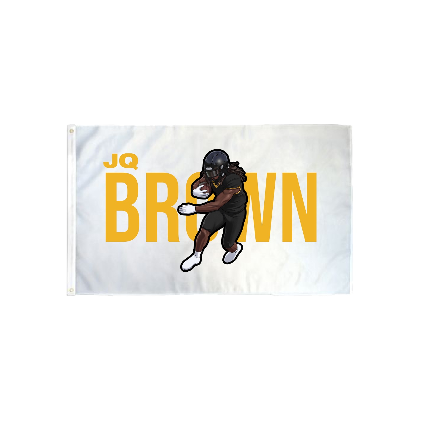 3x5 Flag — Player Name in Classic