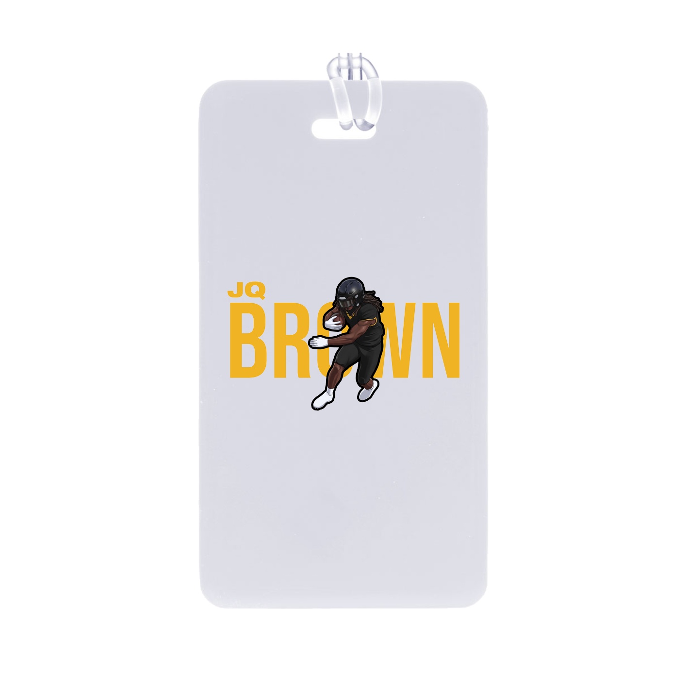 Bag Tag — Player Name in Classic