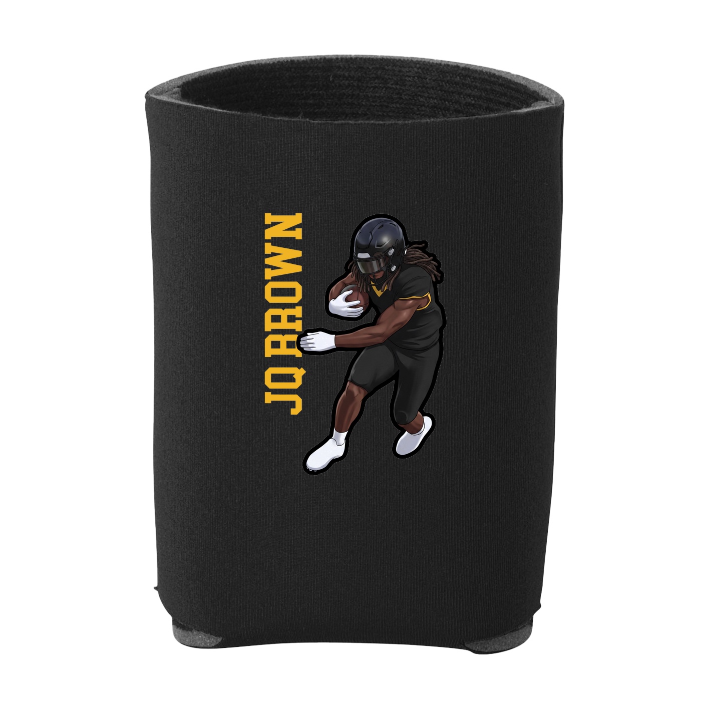 Can Holder — Name Vertical in Black