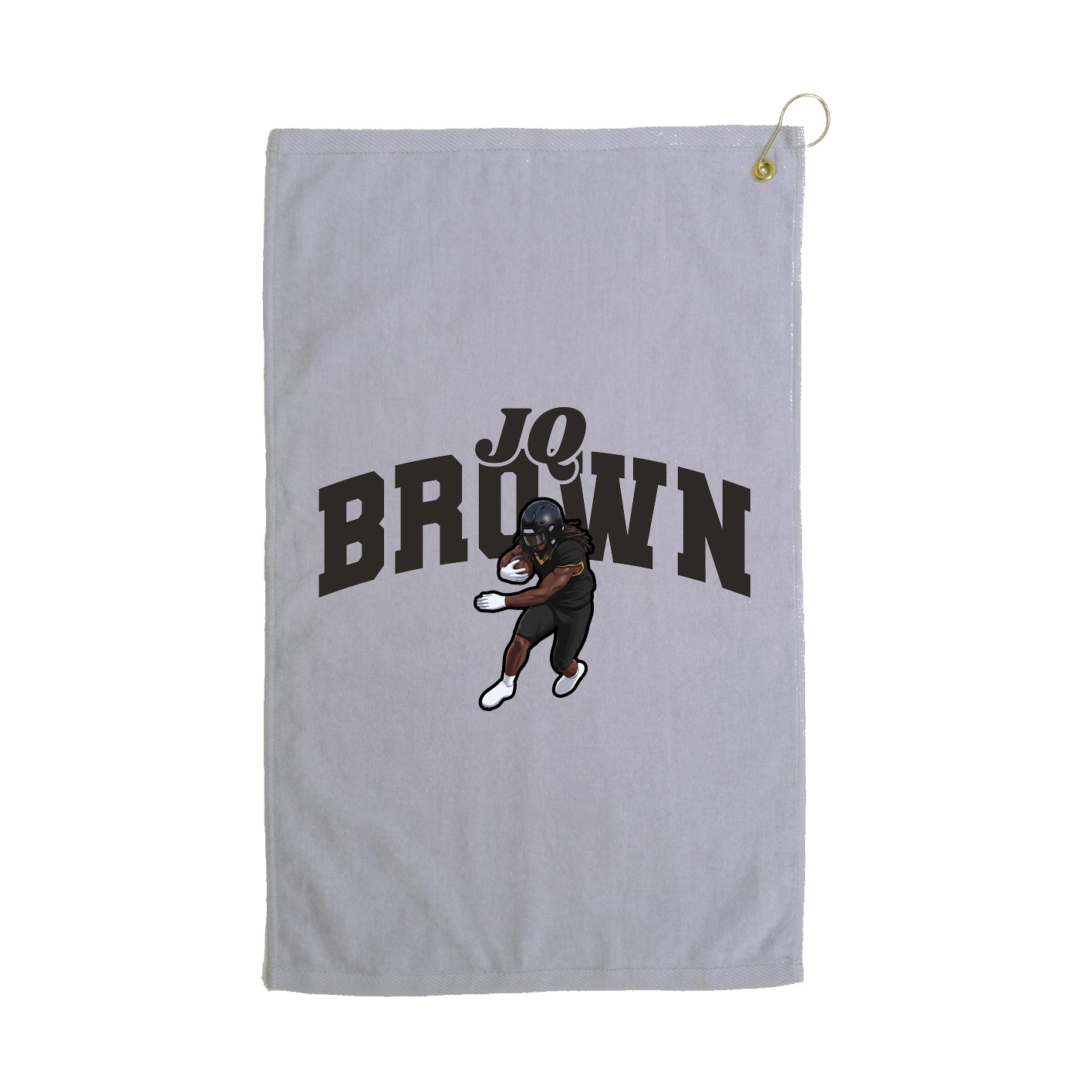 Golf Towel — Signature Arch in Grey