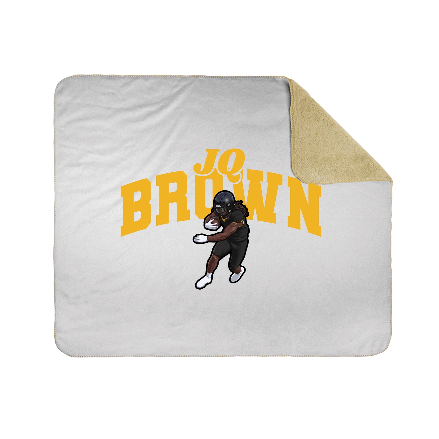 Throw Blanket — Signature Arch in White