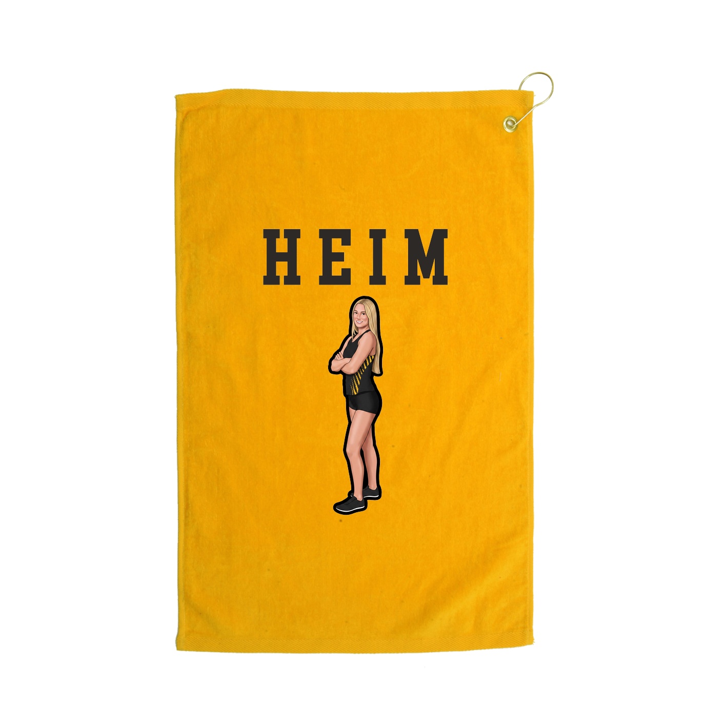 Golf Towel — Shirsey in Gold