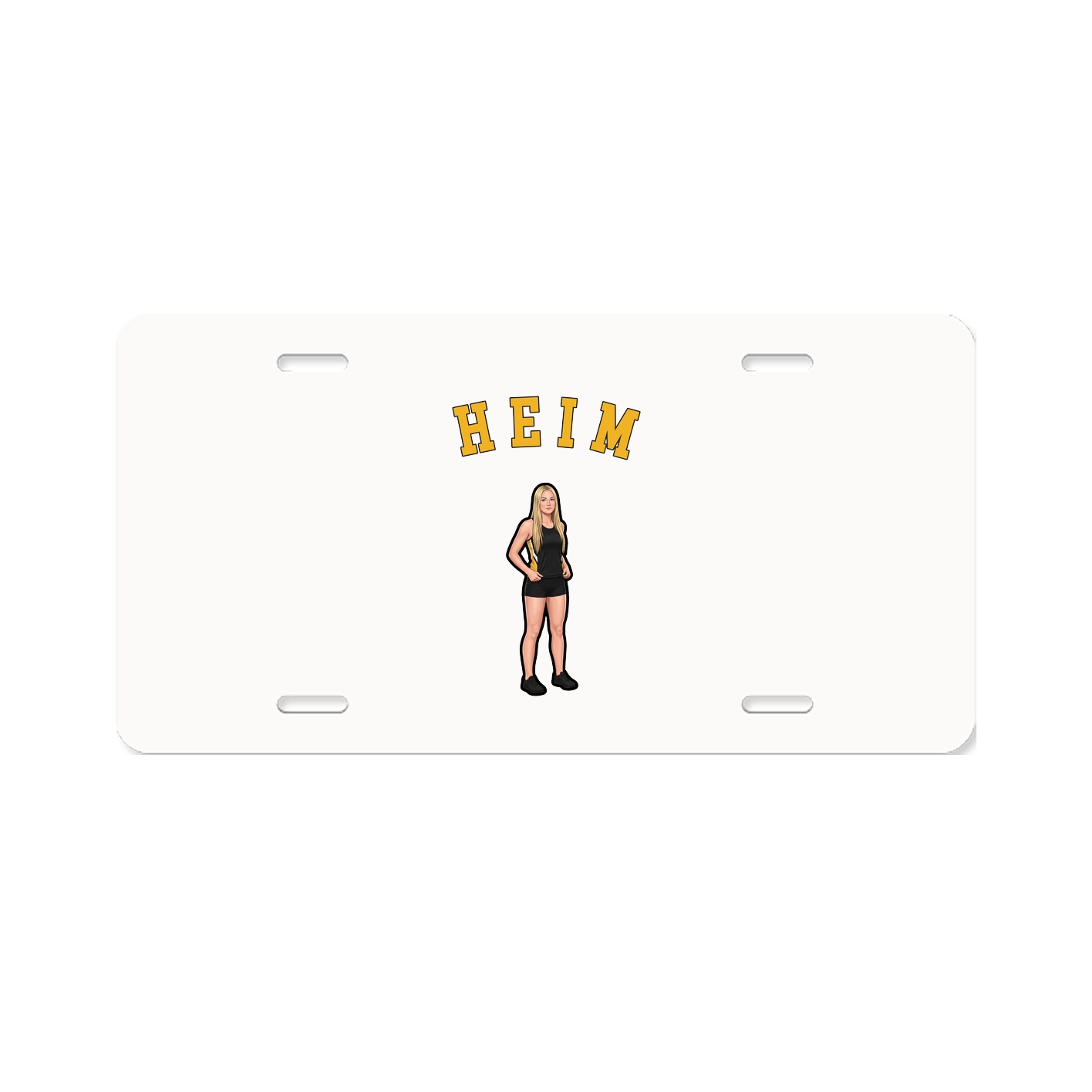License Plate — Shirsey Arch in Classic