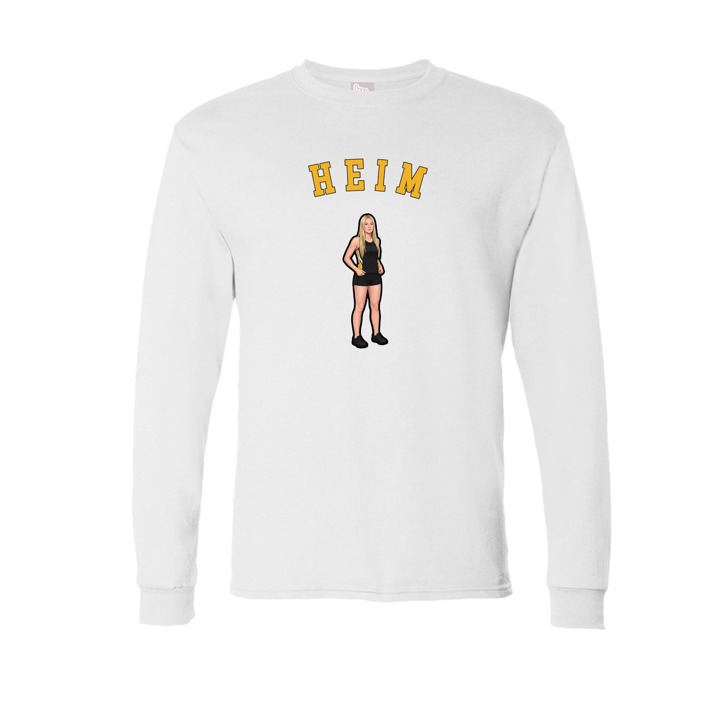 Long Sleeve Tee — Shirsey Arch in White