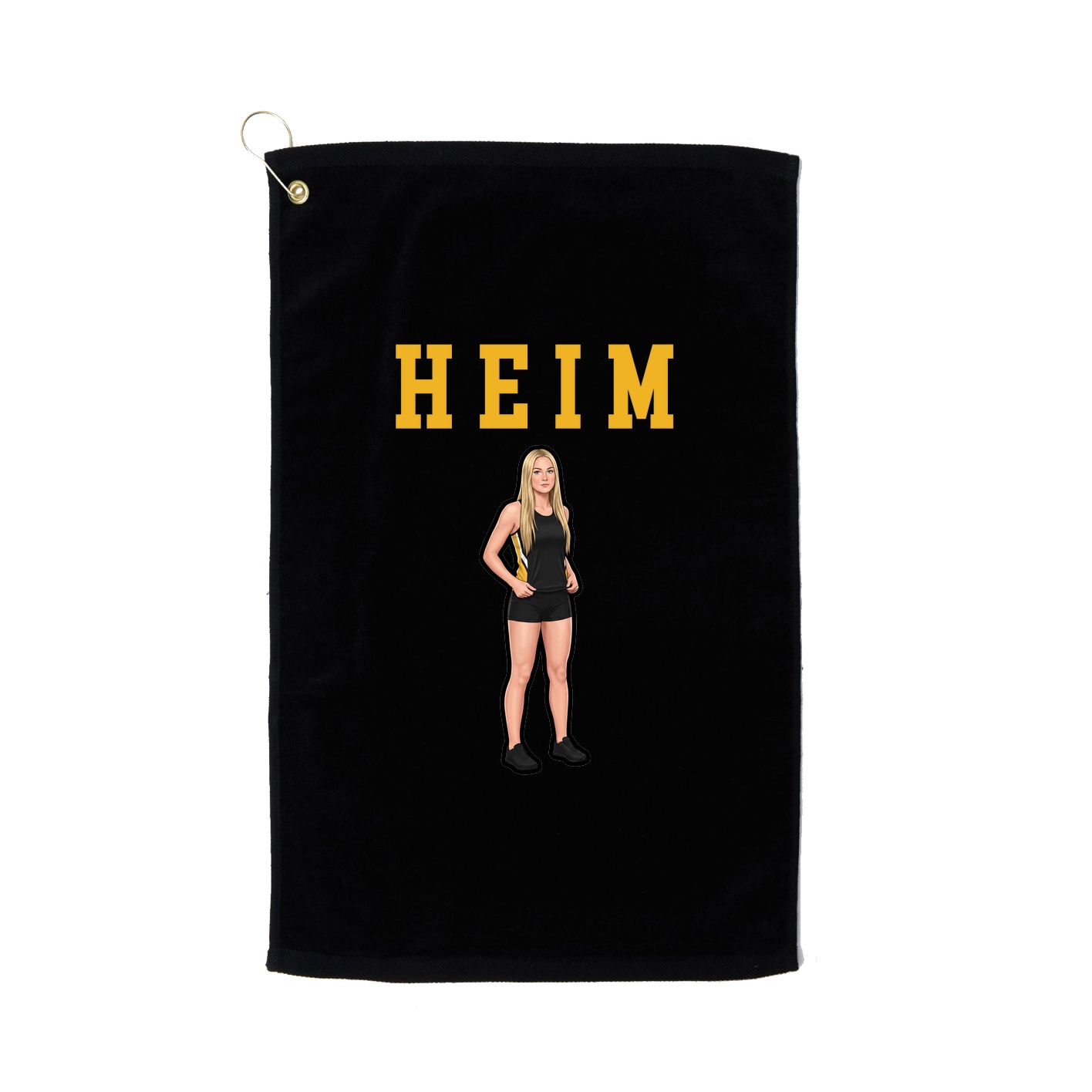 Golf Towel — Shirsey in Black