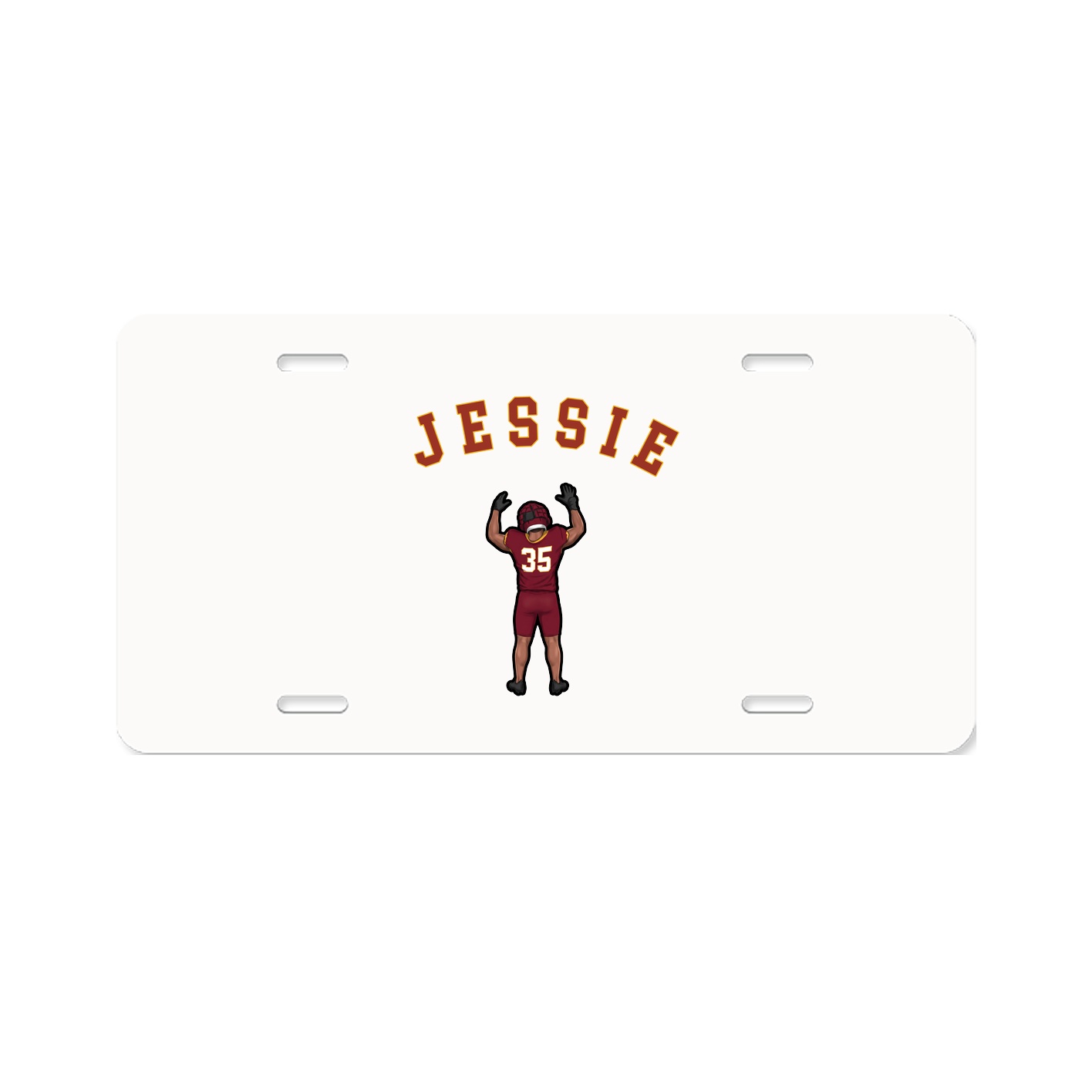 License Plate — Shirsey Arch in Classic