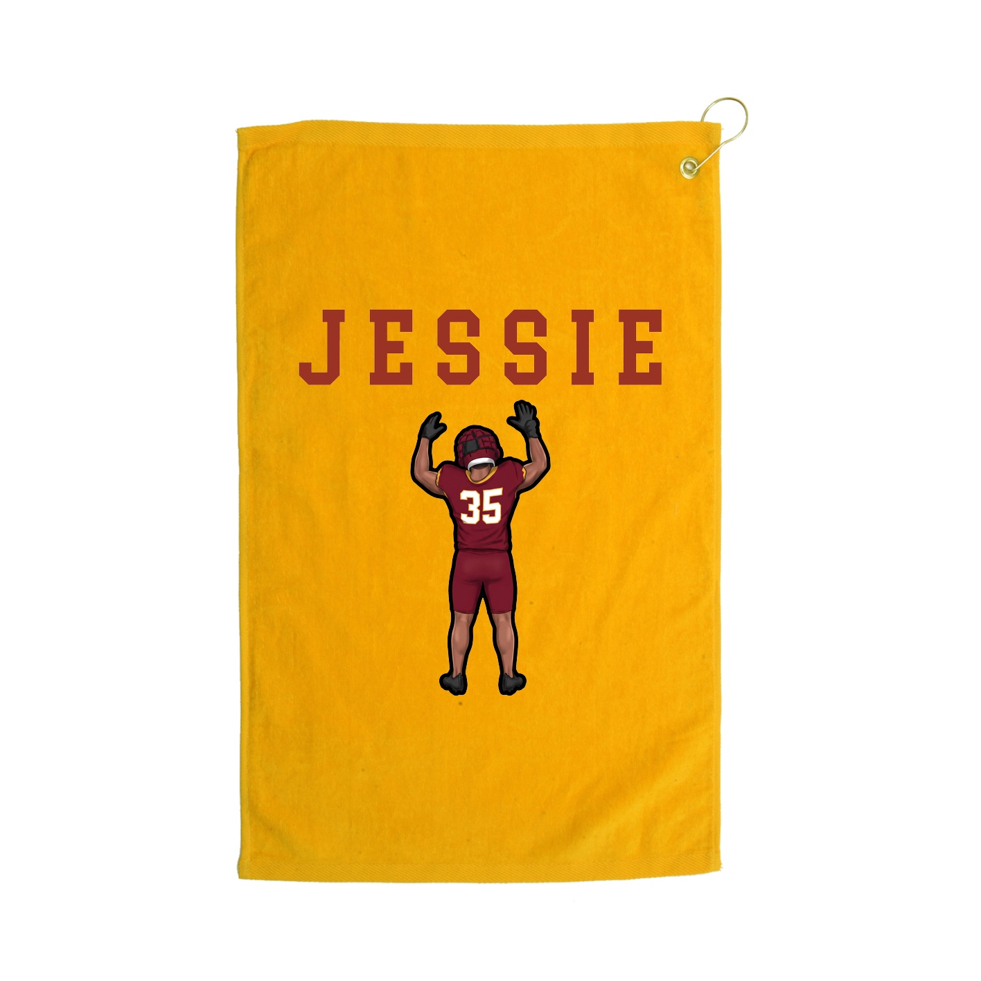 Golf Towel — Shirsey in Gold