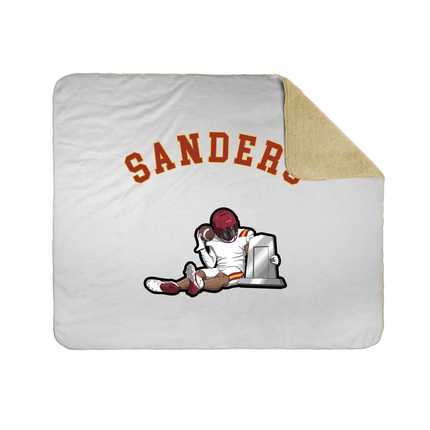 Throw Blanket — Shirsey Arch in White
