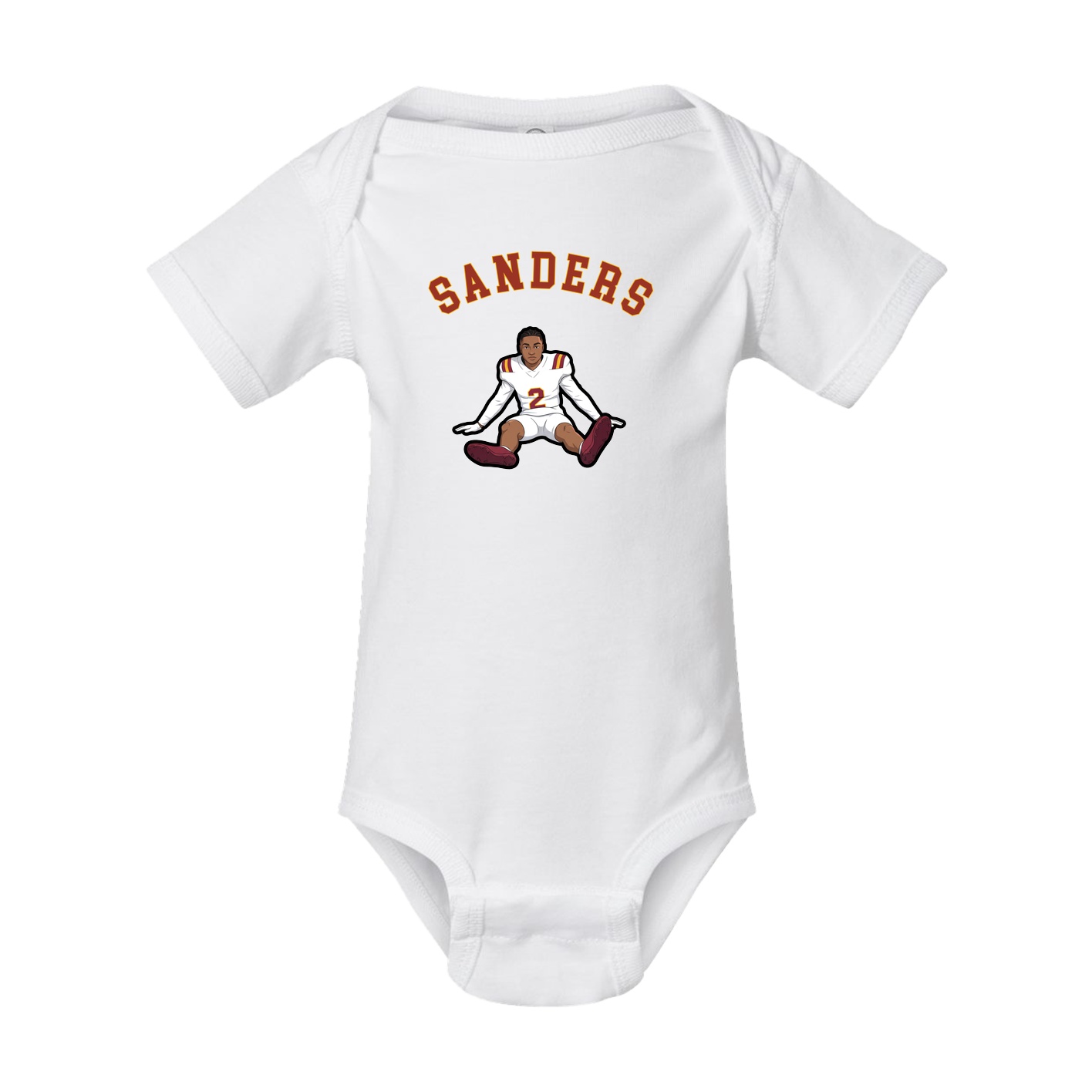 Baby Onesie — Shirsey Arch in White
