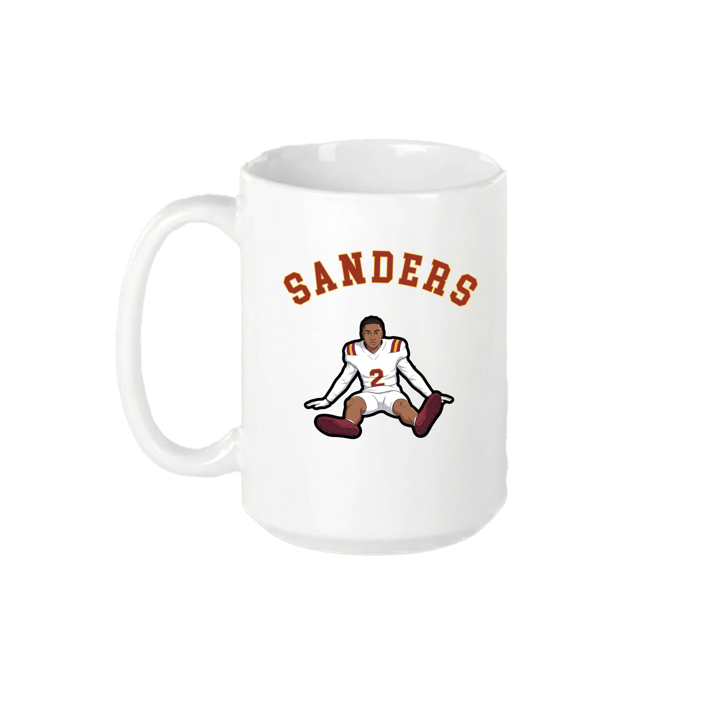 15oz Coffee Mug — Shirsey Arch in White