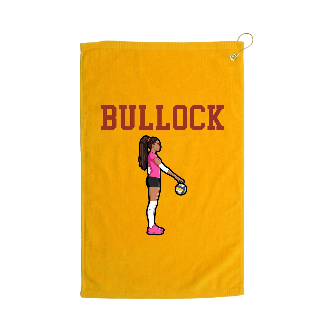Golf Towel — Shirsey in Gold
