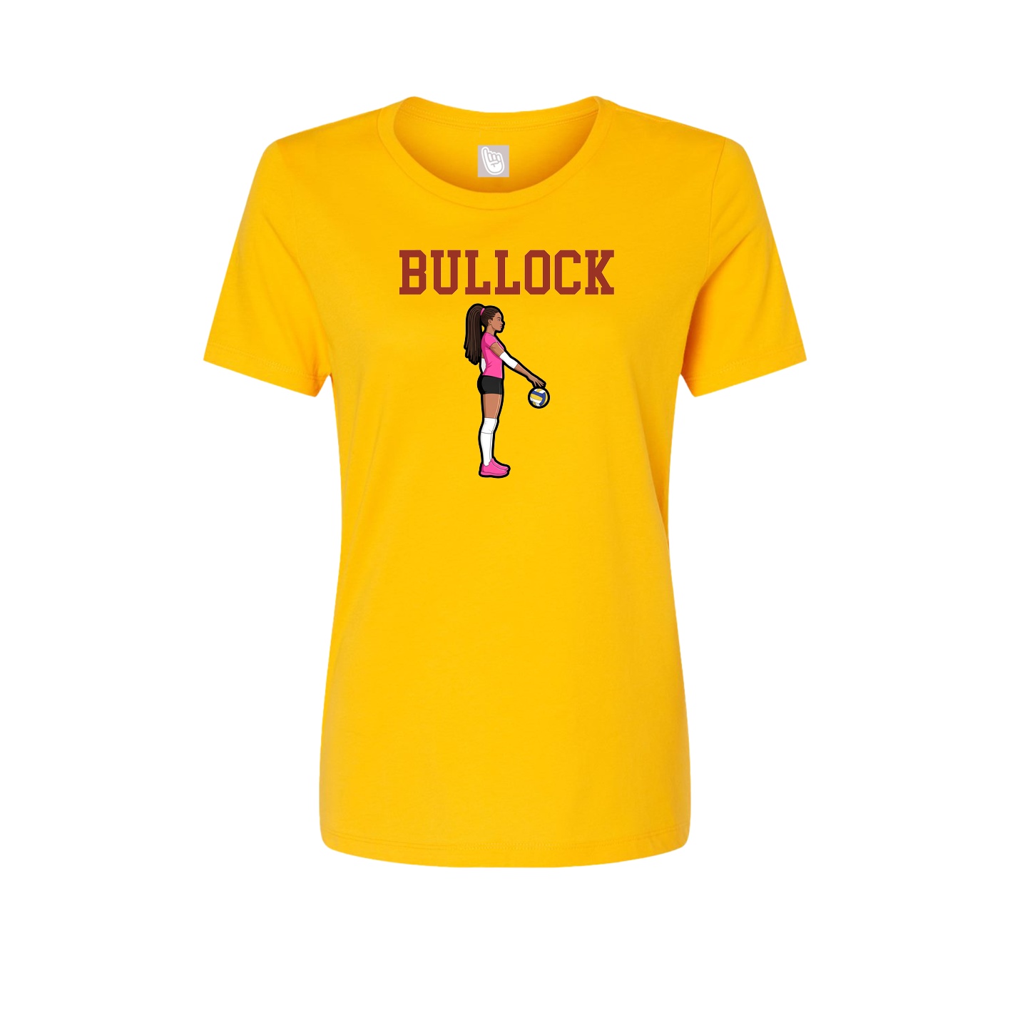 Fitted Women's Tee — Shirsey in Gold