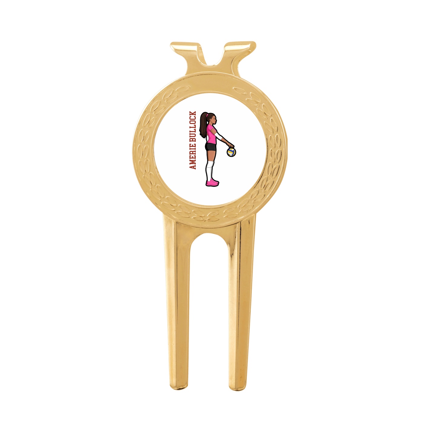 Divot Tool with Ball Marker — Name Vertical in Classic