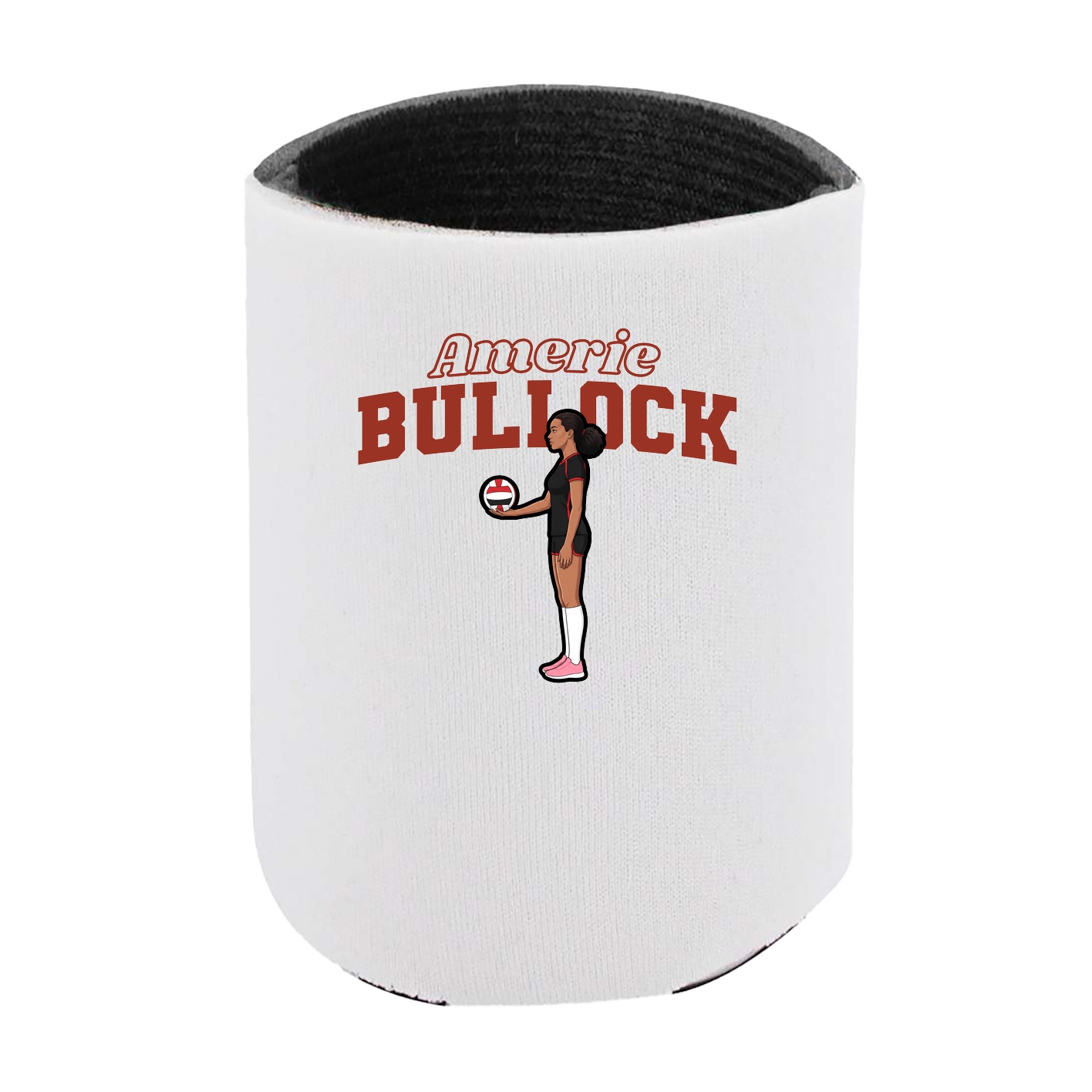 Can Holder — Name Arch in White