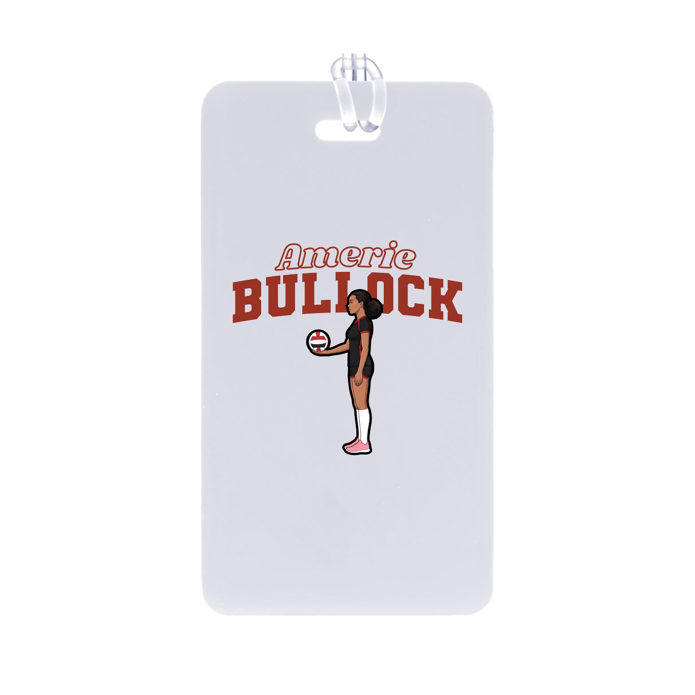 Bag Tag — Name Arch in Classic