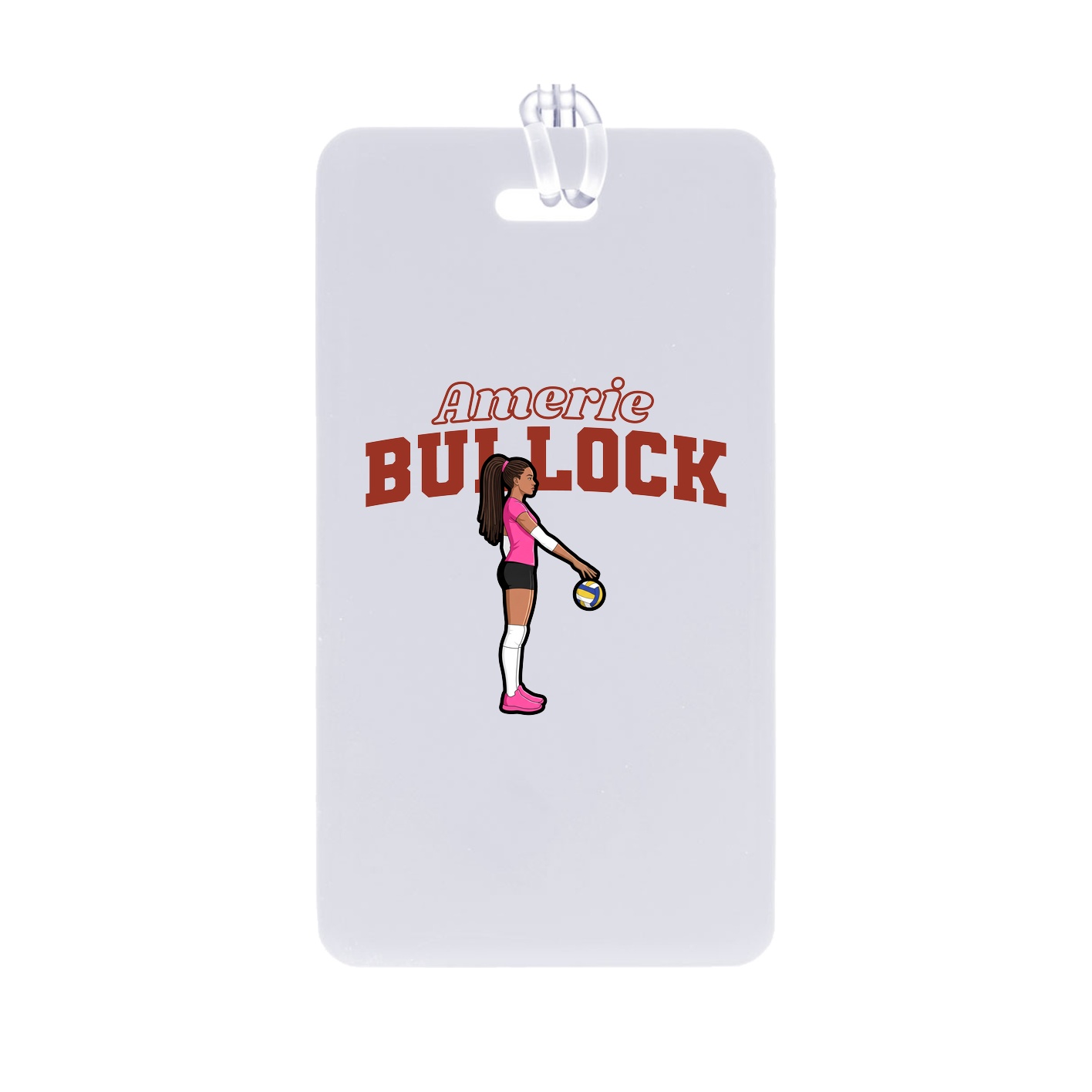 Bag Tag — Name Arch in Classic