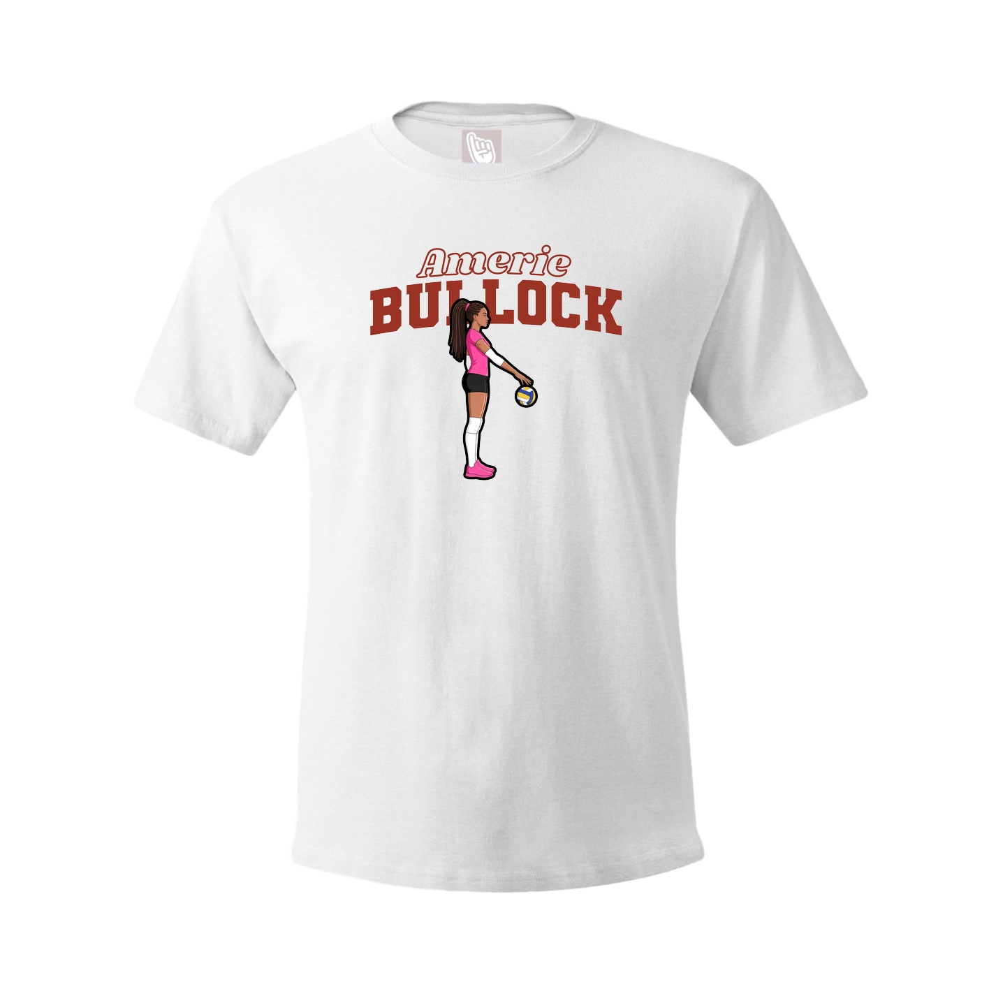 Tee — Name Arch in White
