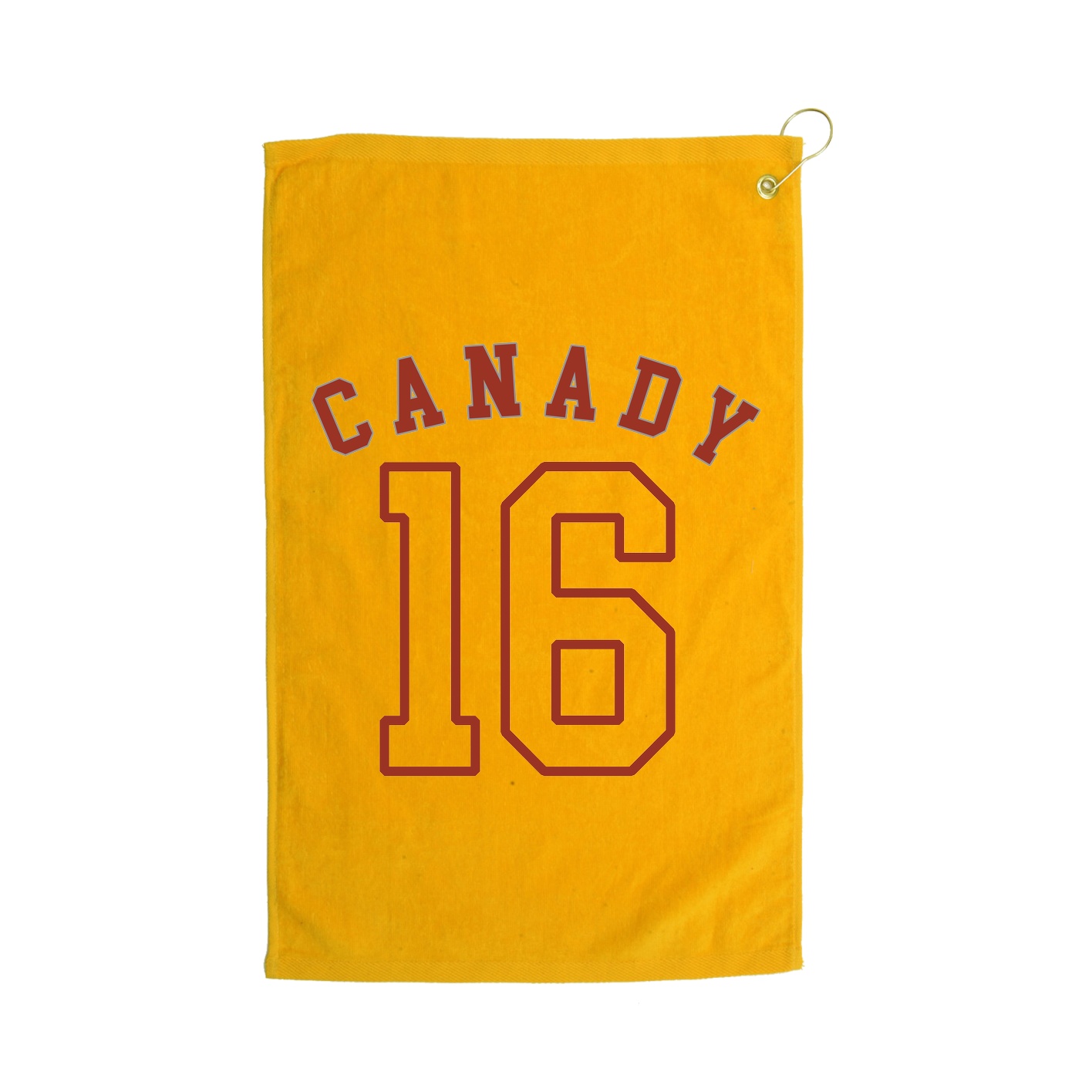 Golf Towel — Shirsey Arch in Gold