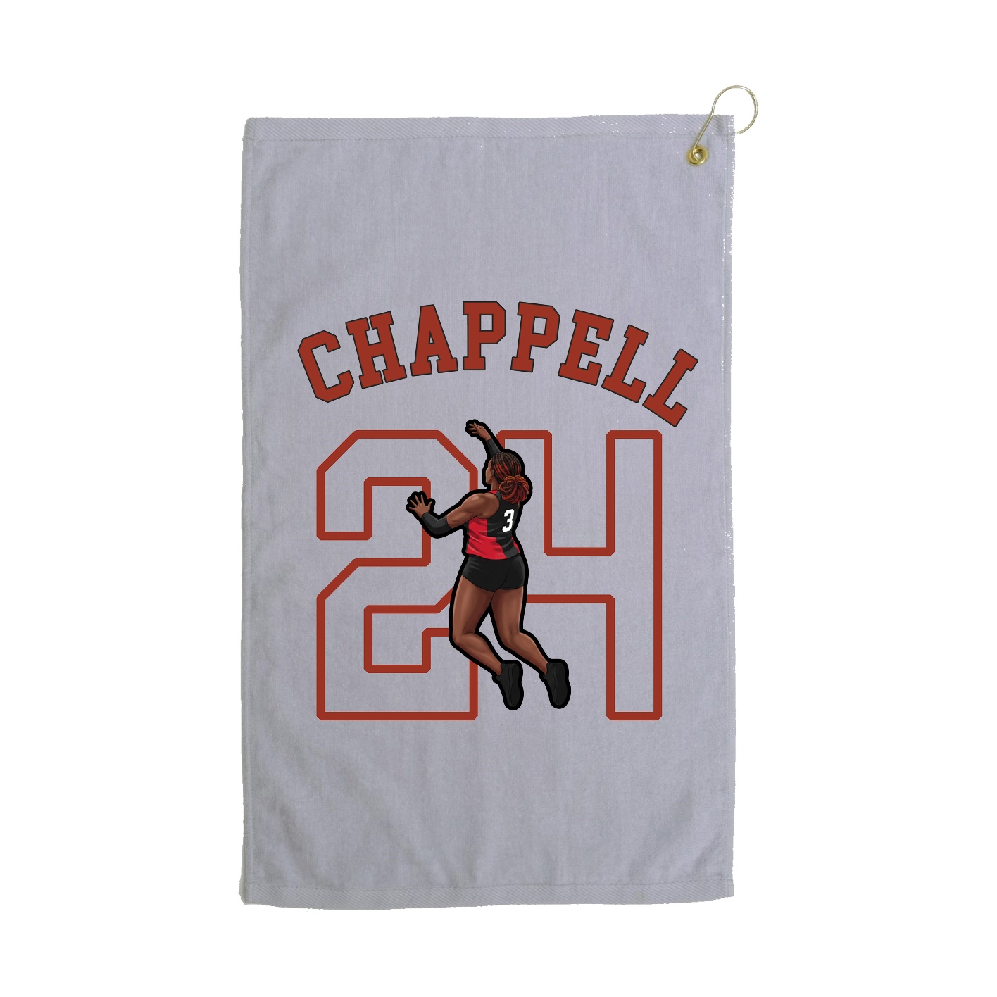 Golf Towel — Shirsey Arch in Grey