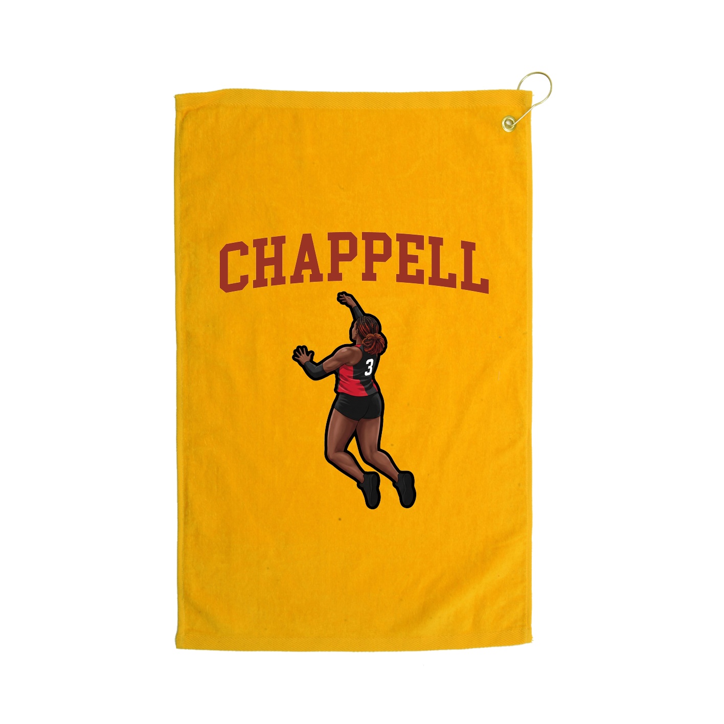 Golf Towel — Shirsey in Gold
