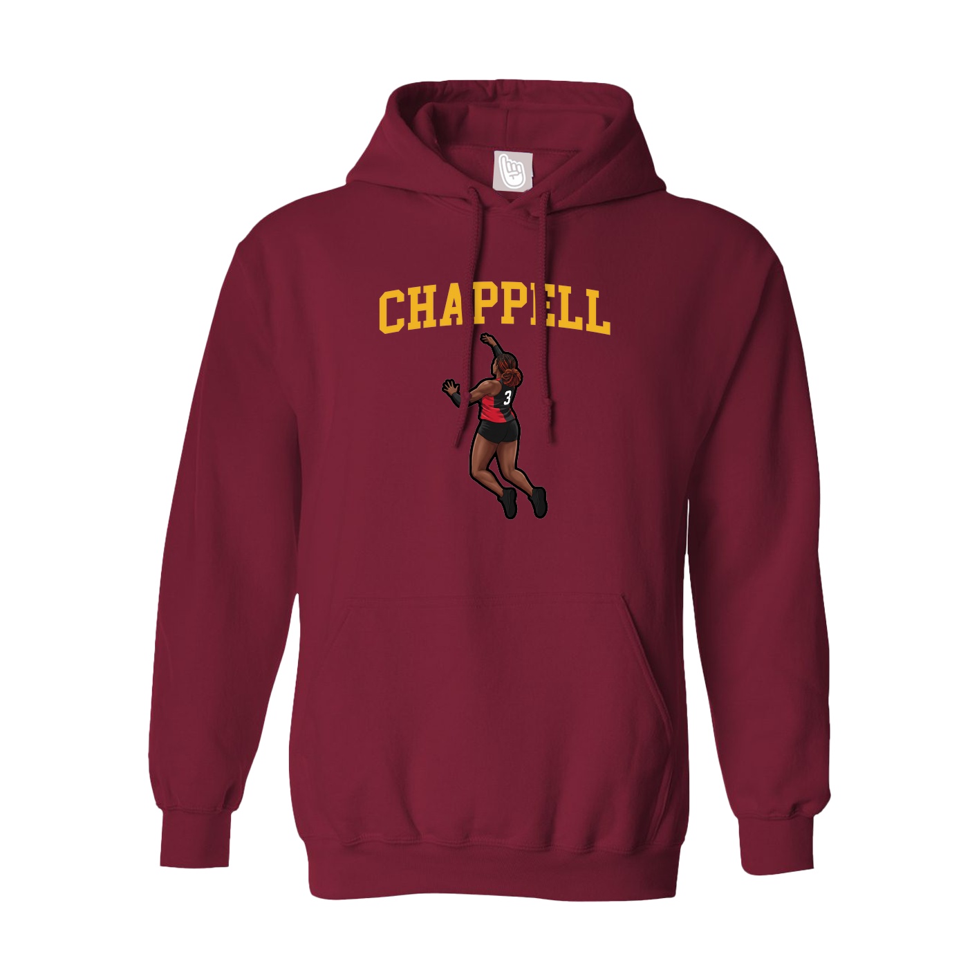 Hoodie — Shirsey in Cardinal