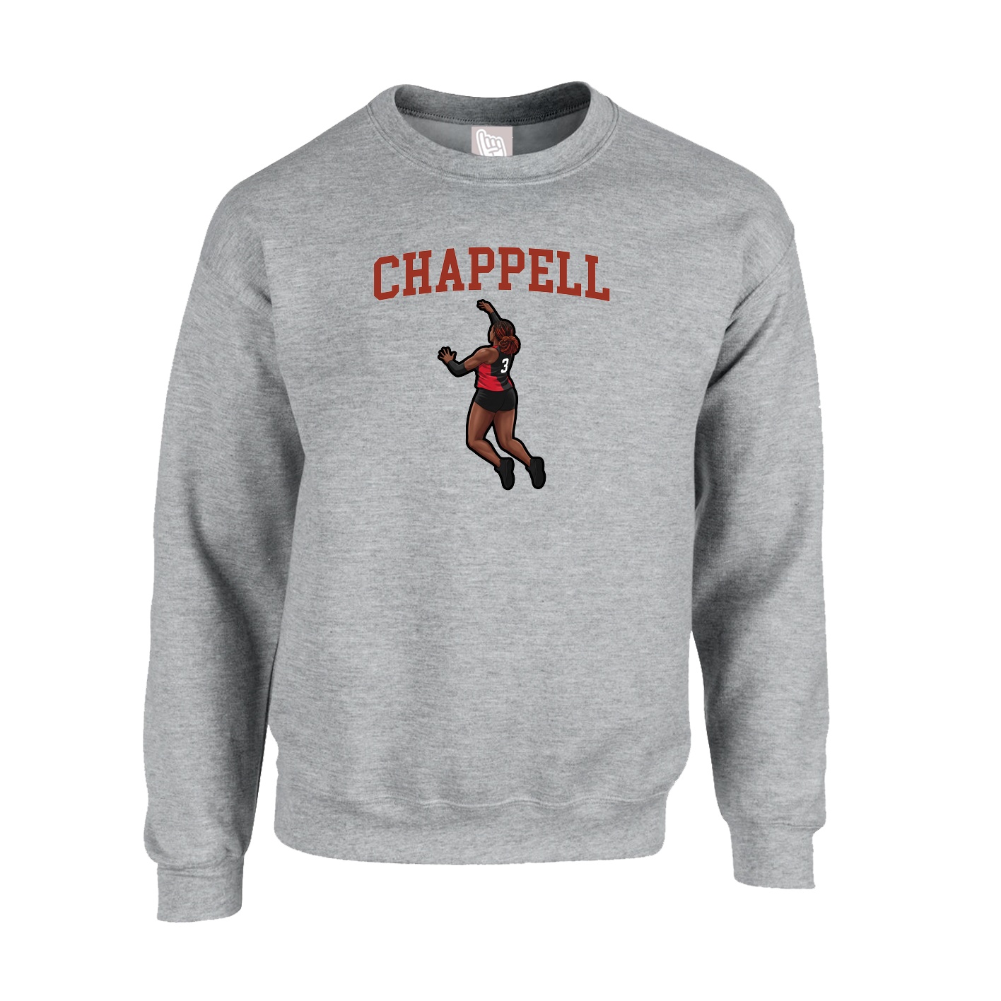 Fleece Crew — Shirsey in Grey