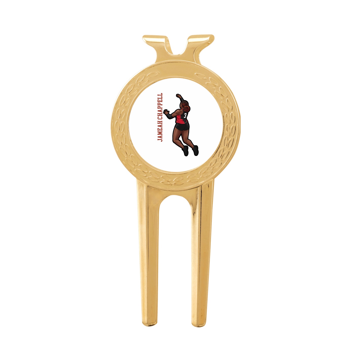 Divot Tool with Ball Marker — Name Vertical in Classic