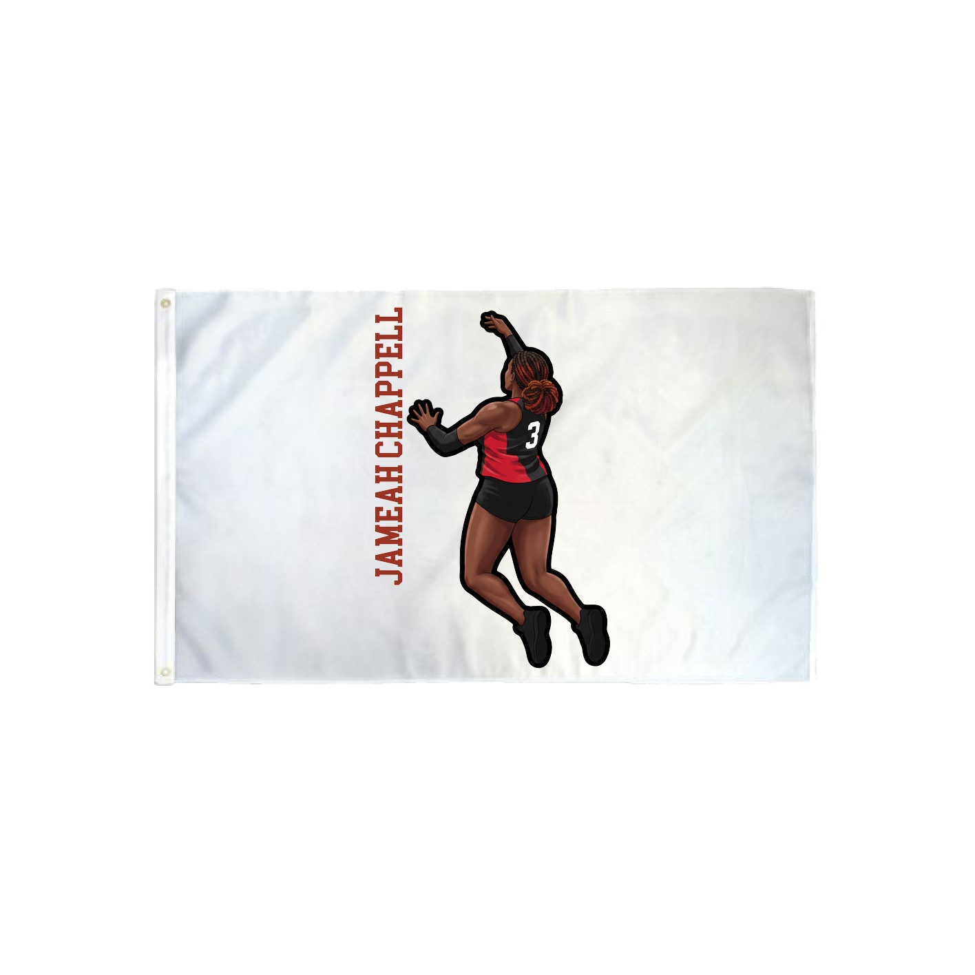 3x5 Flag — Name Vertical in Classic