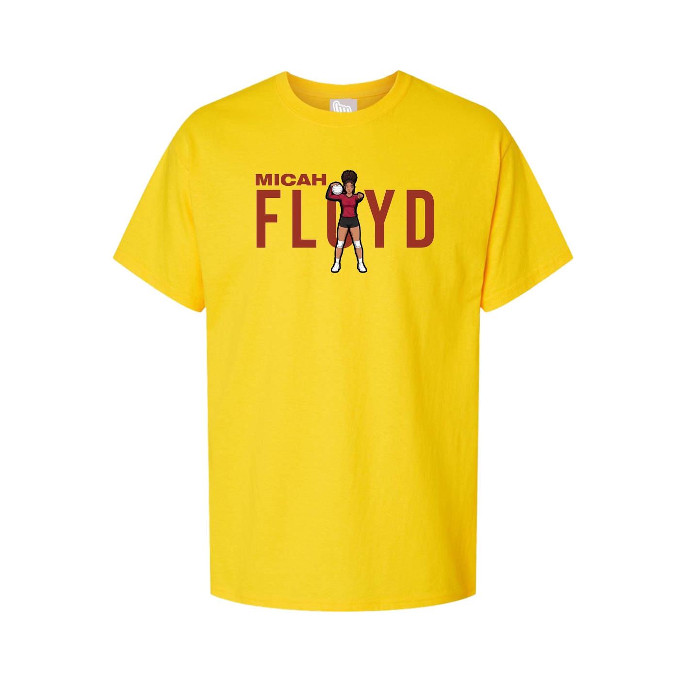 Youth Tee — Player Name in Gold