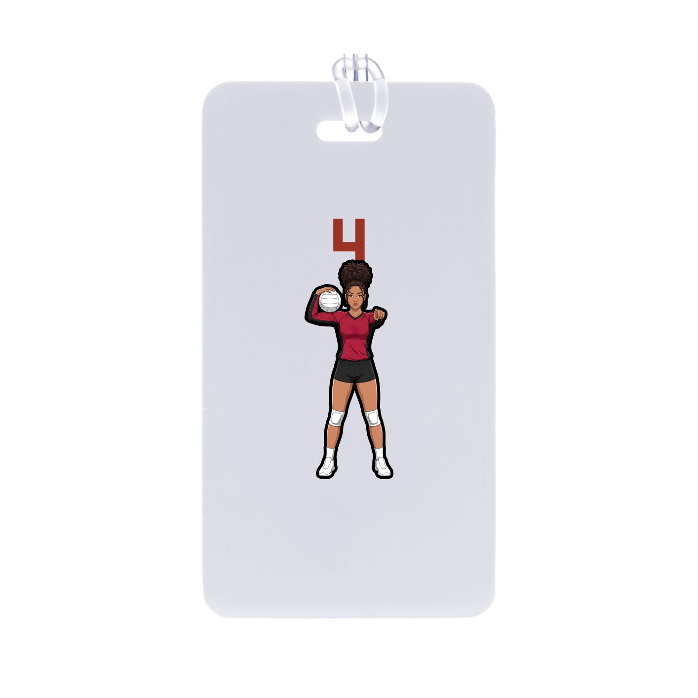 Bag Tag — Number Top in Classic