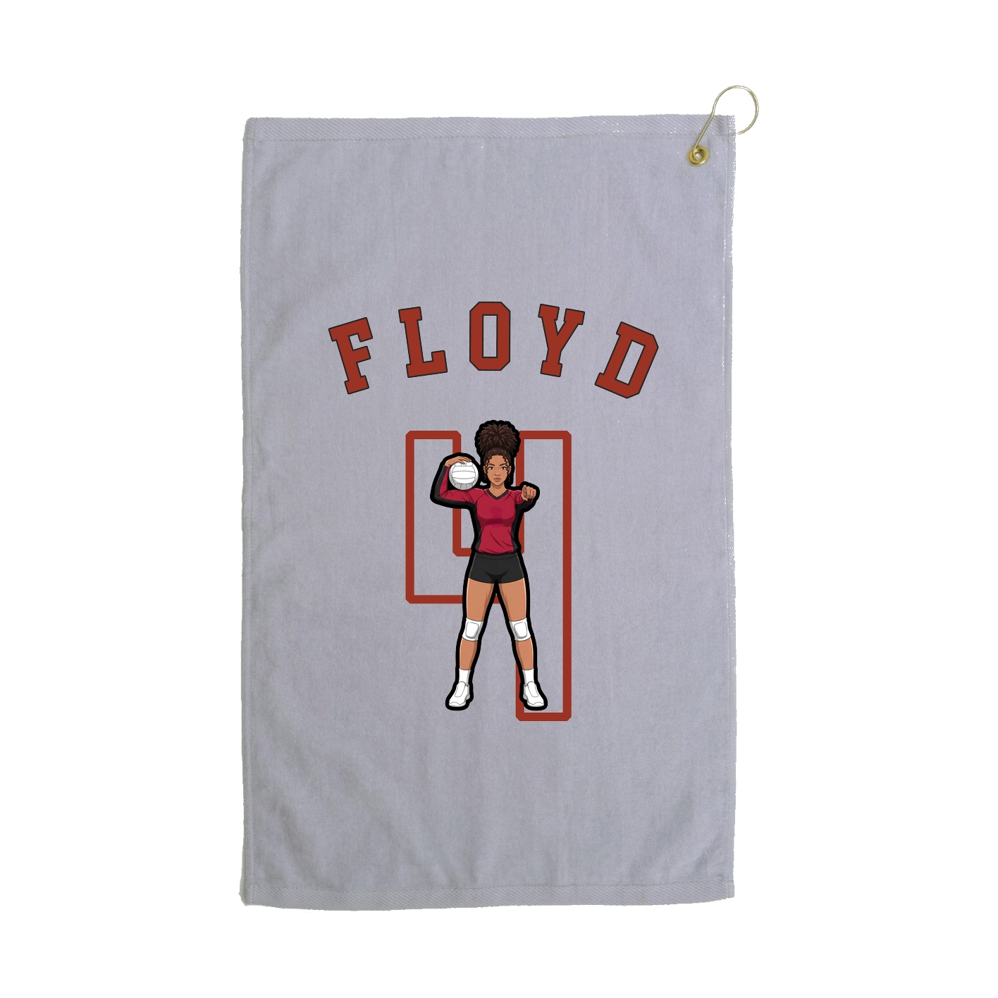 Golf Towel — Shirsey Arch in Grey
