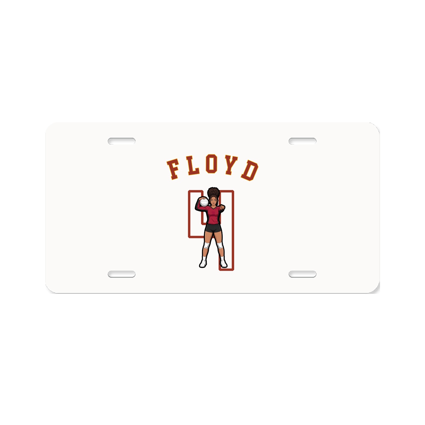 License Plate — Shirsey Arch in Classic