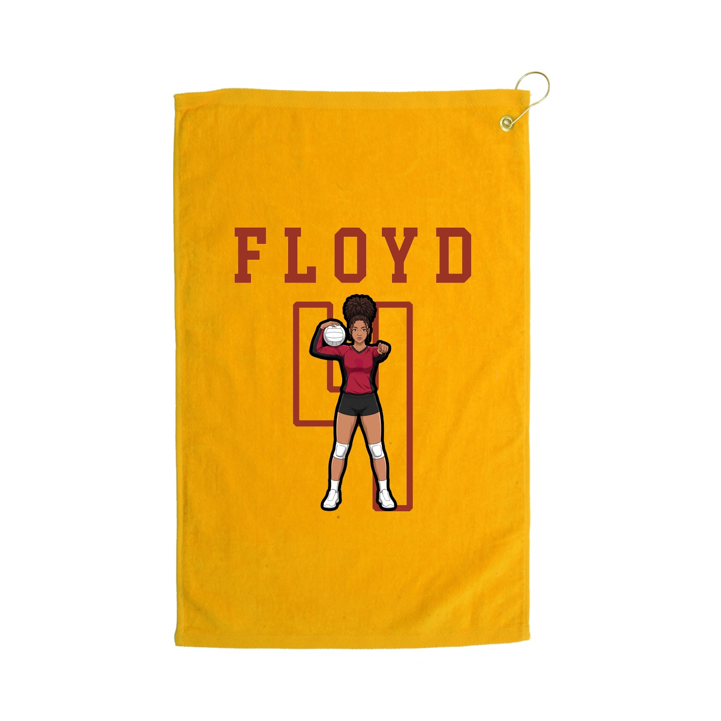 Golf Towel — Shirsey in Gold