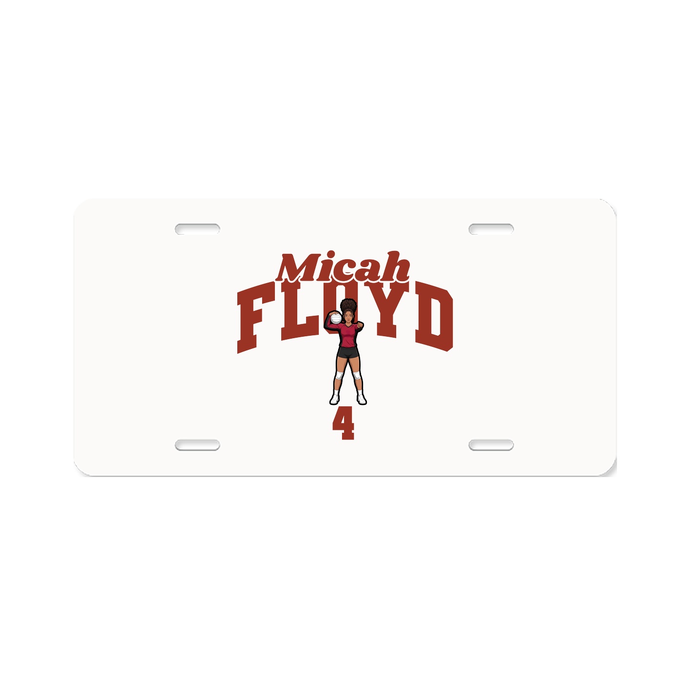 License Plate — Signature Arch in Classic