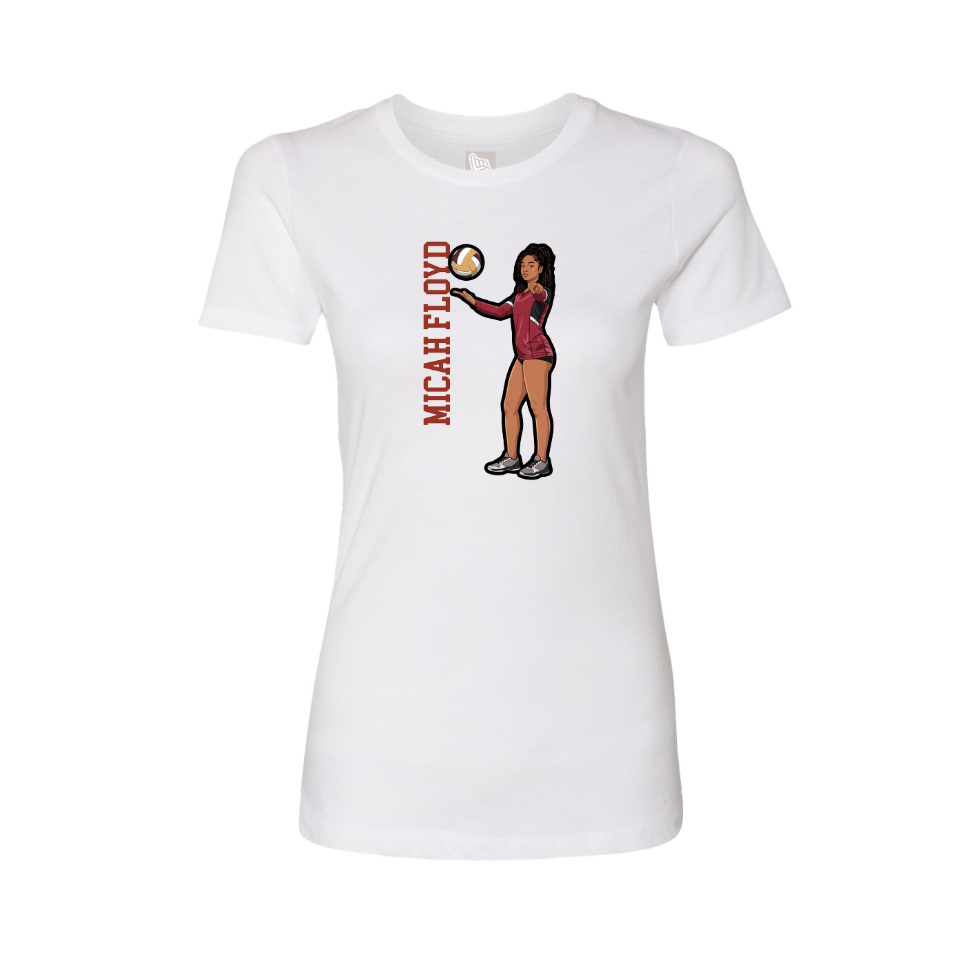 Womens Tee — Classic in White
