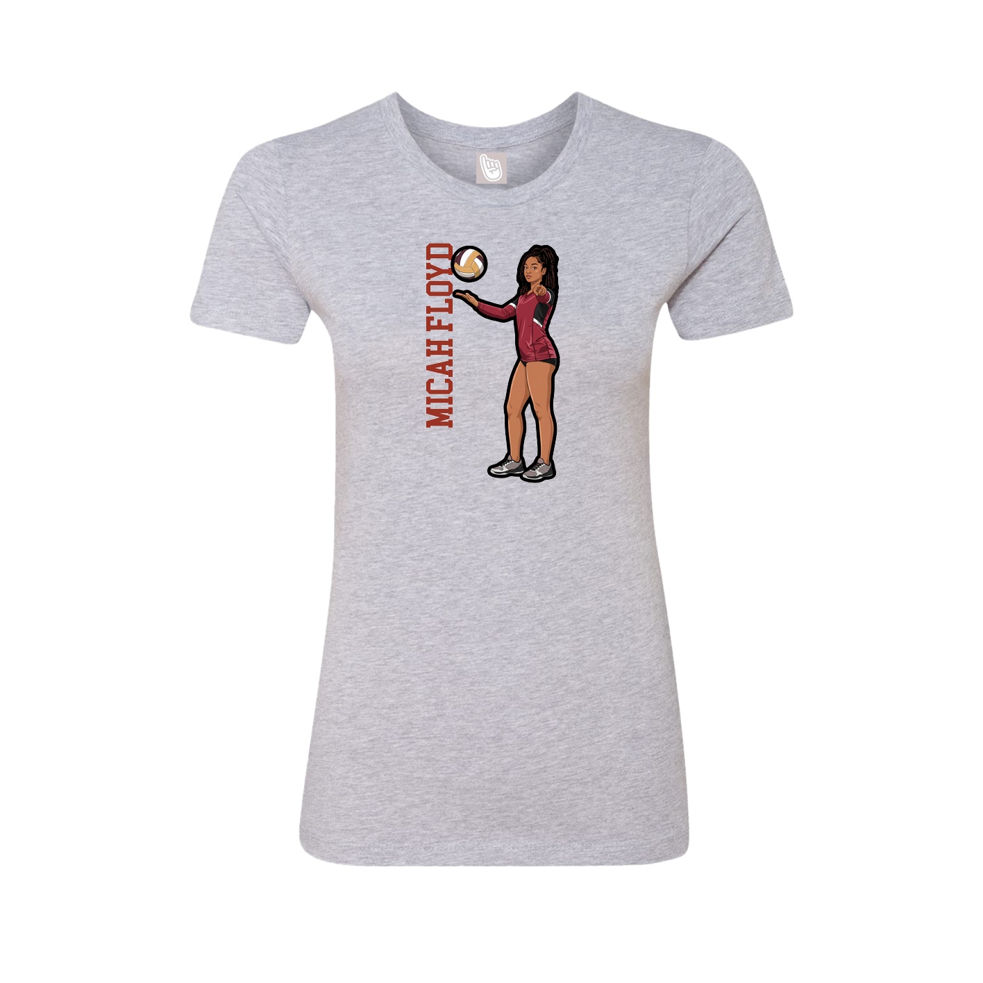Womens Tee — Classic in Grey