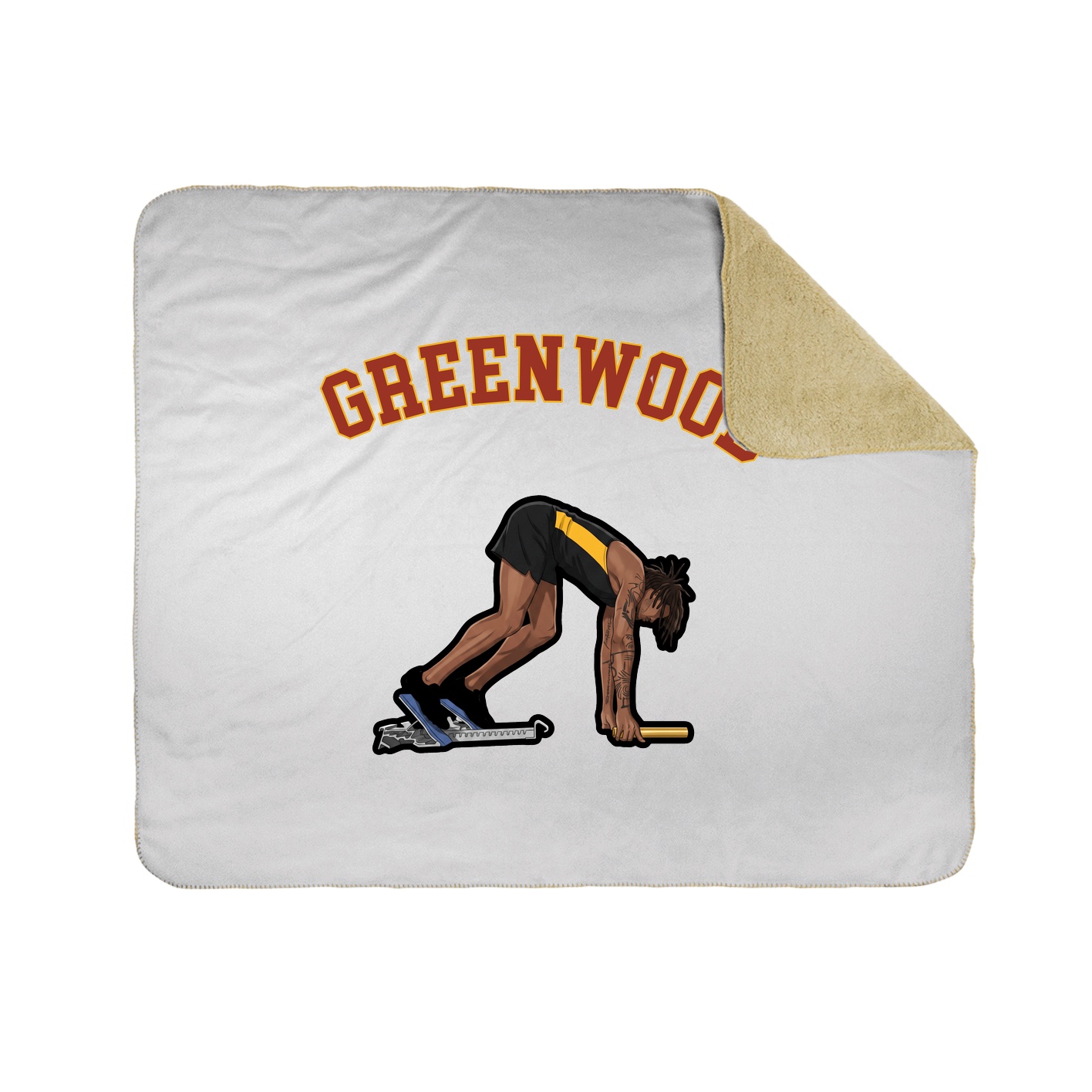 Throw Blanket — Shirsey Arch in White