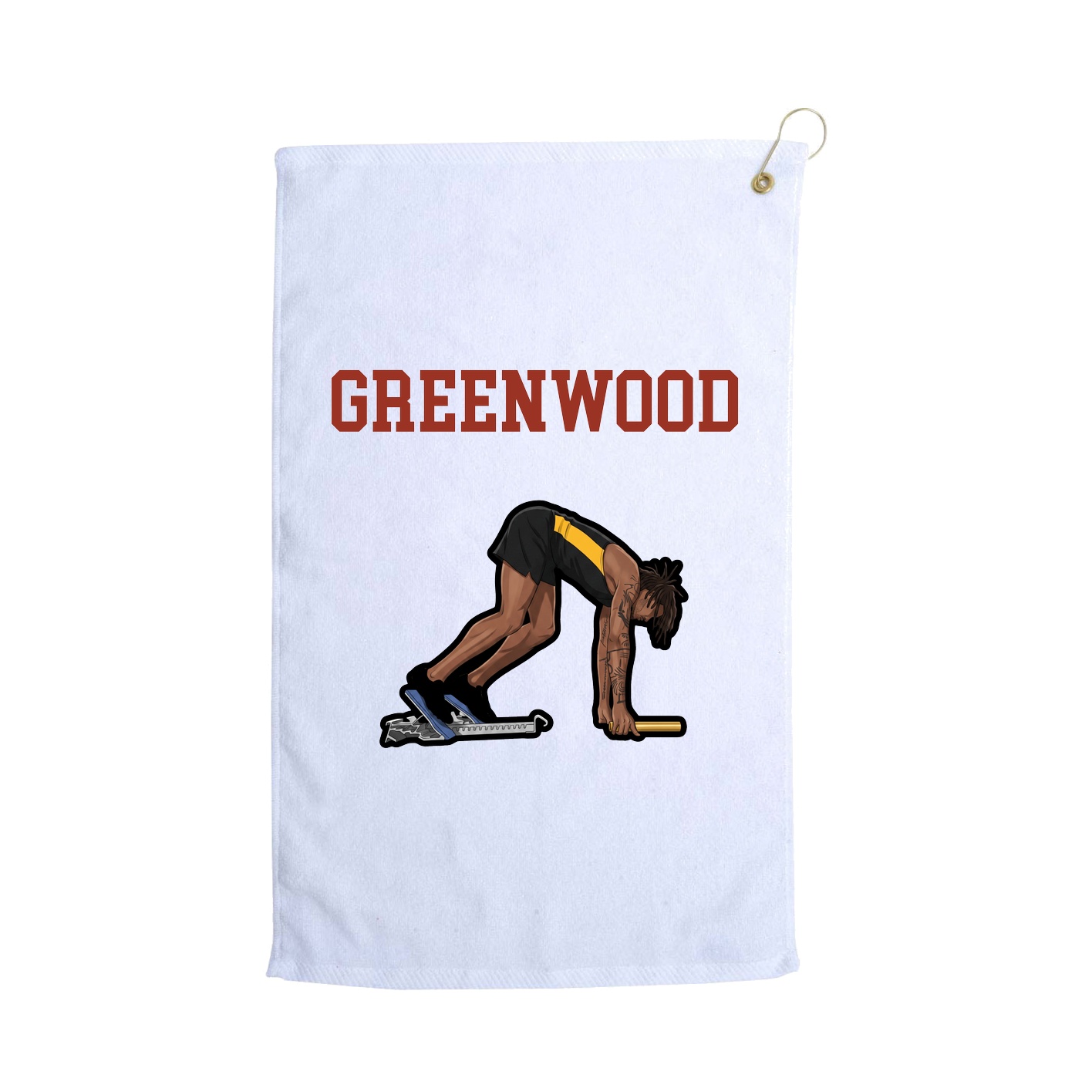 Golf Towel — Shirsey in White